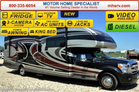/SOLD 9/28/15 UT
Family Owned &amp; Operated and the #1 Volume Selling Motor Home Dealer in the World as well as the #1 Thor Motor Coach Dealer in the World. MSRP $168,228. New 2016 Thor Motor Coach 33SW Super C model motor home with a full wall slide. This unit is approximately 34 feet 6 inches in length and is powered by a powerful 300 HP Powerstroke 6.7L diesel engine with 660 lb. ft. of torque. It rides on a Ford F-550 chassis with a 6-speed automatic transmission and boast a 10,000 lb. hitch, rear pass-thru MEGA-Storage, extreme duty 4 wheel ABS disc brakes and an electronic brake controller integrated into the dash. Options include the beautiful full body paint exterior, cabover entertainment center with 50&quot; TV &amp; soundbar, (2) power attic fans, child safety tether and an upgraded 6.0 Onan diesel generator. The 2016 Chateau Super C also features an exterior entertainment center, dual roof air conditioners, power patio awning, one-touch automatic leveling system, residential refrigerator, 30 inch over-the-range microwave, solid surface counter-top, touch screen AM/FM/CD/MP3 player, back-up monitor with side view cameras, remote heated exterior mirrors, power windows and locks, leatherette driver &amp; passenger captain&#39;s chairs, fiberglass running boards, soft touch ceilings, heavy duty ball bearing drawer guides, bedroom LCD TV, large LCD TV in the living area, inverter and heated holding tanks. For additional coach information, brochures, window sticker, videos, photos, Chateau reviews, testimonials as well as additional information about Motor Home Specialist and our manufacturers&#39; please visit us at MHSRV .com or call 800-335-6054. At Motor Home Specialist we DO NOT charge any prep or orientation fees like you will find at other dealerships. All sale prices include a 200 point inspection, interior and exterior wash &amp; detail of vehicle, a thorough coach orientation with an MHS technician, an RV Starter&#39;s kit, a night stay in our delivery park featuring landscaped and covered pads with full hook-ups and much more. Free airport shuttle available with purchase for out-of-town buyers. WHY PAY MORE?... WHY SETTLE FOR LESS?  &lt;object width=&quot;400&quot; height=&quot;300&quot;&gt;&lt;param name=&quot;movie&quot; value=&quot;//www.youtube.com/v/VZXdH99Xe00?hl=en_US&amp;amp;version=3&quot;&gt;&lt;/param&gt;&lt;param name=&quot;allowFullScreen&quot; value=&quot;true&quot;&gt;&lt;/param&gt;&lt;param name=&quot;allowscriptaccess&quot; value=&quot;always&quot;&gt;&lt;/param&gt;&lt;embed src=&quot;//www.youtube.com/v/VZXdH99Xe00?hl=en_US&amp;amp;version=3&quot; type=&quot;application/x-shockwave-flash&quot; width=&quot;400&quot; height=&quot;300&quot; allowscriptaccess=&quot;always&quot; allowfullscreen=&quot;true&quot;&gt;&lt;/embed&gt;&lt;/object&gt; 
