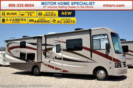 /NM 02/15/16 &lt;a href=&quot;http://www.mhsrv.com/coachmen-rv/&quot;&gt;&lt;img src=&quot;http://www.mhsrv.com/images/sold-coachmen.jpg&quot; width=&quot;383&quot; height=&quot;141&quot; border=&quot;0&quot;/&gt;&lt;/a&gt;
&lt;iframe width=&quot;400&quot; height=&quot;300&quot; src=&quot;https://www.youtube.com/embed/scMBAkyf1JU&quot; frameborder=&quot;0&quot; allowfullscreen&gt;&lt;/iframe&gt; The Largest 911 Emergency Inventory Reduction Sale in MHSRV History is Going on NOW! Over 1000 RVs to Choose From at 1 Location!! Offer Ends Feb. 29th, 2016. Sale Price available at MHSRV.com or call 800-335-6054. You&#39;ll be glad you did! ***   Family Owned &amp; Operated and the #1 Volume Selling Motor Home Dealer in the World as well as the #1 Coachmen Dealer in the World. MSRP $118,279. The All New 2016 Coachmen Pursuit 33BHP. This new Class A bunk house motor home is approximately 33 feet in length  with two slides, a Ford V-10 engine and Ford chassis. Options include the Taupe exterior, bedroom TV, side cameras, frame-less windows, power heated mirrors, valve stem extensions, pleated day/night shades, 5.5KW Onan generator, 50 amp power, 2nd A/C, automatic levelers, exterior entertainment center, bunk TVs and the Travel Easy Roadside Assistance program. Each Pursuit comes standard with a power drop down overhead bunk, ball bearing drawer guides, hardwood cabinet doors, cockpit table, 32&quot; LCD TV with DVD player, mudroom, pantry, pull-out pantry with counter top, power bath vent, skylight, double coach battery, heated holding tank, cruise control, back up monitor, power entrance step, power patio awning, 5,000 lb. towing hitch with 7-way plug, roof ladder and much more.  For additional coach information, brochures, window sticker, videos, photos, Pursuit RV reviews, testimonials as well as additional information about Motor Home Specialist and our manufacturers&#39; please visit us at MHSRV .com or call 800-335-6054. At Motor Home Specialist we DO NOT charge any prep or orientation fees like you will find at other dealerships. All sale prices include a 200 point inspection, interior and exterior wash &amp; detail of vehicle, a thorough coach orientation with an MHSRV technician, an RV Starter&#39;s kit, a night stay in our delivery park featuring landscaped and covered pads with full hook-ups and much more. Free airport shuttle available with purchase for out-of-town buyers. WHY PAY MORE?... WHY SETTLE FOR LESS? 