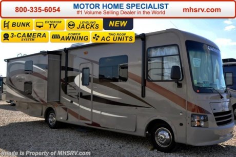 /SOLD 7/20/15 - OR
Family Owned &amp; Operated and the #1 Volume Selling Motor Home Dealer in the World as well as the #1 Coachmen Dealer in the World. MSRP $118,279. The All New 2016 Coachmen Pursuit 33BHP. This new Class A bunk house motor home is approximately 33 feet in length  with two slides, a Ford V-10 engine and Ford chassis. Options include the Taupe exterior, bedroom TV, side cameras, frame-less windows, power heated mirrors, valve stem extensions, pleated day/night shades, 5.5KW Onan generator, 50 amp power, 2nd A/C, automatic levelers, exterior entertainment center, bunk TVs and the Travel Easy Roadside Assistance program. Each Pursuit comes standard with a power drop down overhead bunk, ball bearing drawer guides, hardwood cabinet doors, cockpit table, 32&quot; LCD TV with DVD player, mudroom, pantry, pull-out pantry with counter top, power bath vent, skylight, double coach battery, heated holding tank, cruise control, back up monitor, power entrance step, power patio awning, 5,000 lb. towing hitch with 7-way plug, roof ladder and much more.  For additional coach information, brochures, window sticker, videos, photos, Pursuit RV reviews, testimonials as well as additional information about Motor Home Specialist and our manufacturers&#39; please visit us at MHSRV .com or call 800-335-6054. At Motor Home Specialist we DO NOT charge any prep or orientation fees like you will find at other dealerships. All sale prices include a 200 point inspection, interior and exterior wash &amp; detail of vehicle, a thorough coach orientation with an MHSRV technician, an RV Starter&#39;s kit, a night stay in our delivery park featuring landscaped and covered pads with full hook-ups and much more. Free airport shuttle available with purchase for out-of-town buyers. WHY PAY MORE?... WHY SETTLE FOR LESS? 