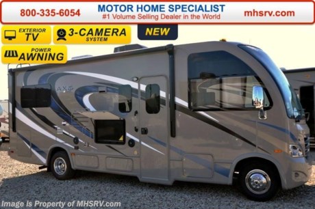 /SOLD 6/25/15
Family Owned &amp; Operated and the #1 Volume Selling Motor Home Dealer in the World as well as the #1 Thor Motor Coach Dealer in the World.  &lt;iframe width=&quot;400&quot; height=&quot;300&quot; src=&quot;https://www.youtube.com/embed/M6f0nvJ2zi0&quot; frameborder=&quot;0&quot; allowfullscreen&gt;&lt;/iframe&gt; Thor Motor Coach has done it again with the world&#39;s first RUV! (Recreational Utility Vehicle) Check out the all new 2016 Thor Motor Coach Axis RUV Model 24.1 with Slide-Out Room and two beds that convert to a large bed! MSRP $98,538. The Axis combines Style, Function, Affordability &amp; Innovation like no other RV available in the industry today! It is powered by a Ford Triton V-10 engine and is approximately 25 ft. 11 inches. Taking superior drivability even one step further, the Axis will also feature something normally only found in a high-end luxury diesel pusher motor coach... an Independent Front Suspension system! With a style all its own the Axis will provide superior handling and fuel economy and appeal to couples &amp; family RVers as well. You will also find another full size power drop down bunk above the cockpit, sofa/sleeper, spacious living room and even pass-through exterior storage. Optional equipment includes the HD-Max colored sidewalls and graphics, bedroom TV, exterior TV, (2) attic fans, an upgraded 15.0 BTU A/C, heated holding tanks and a second auxiliary battery. You will also be pleased to find a host of feature appointments that include tinted and frameless windows, a power patio awning with LED lights, convection microwave (N/A with oven option), 3 burner cooktop, living room TV, LED ceiling lights, Onan 4000 generator, gas/electric water heater, power and heated mirrors with integrated side-view cameras, back-up camera, 8,000lb. trailer hitch, cabinet doors with designer door fronts and a spacious cockpit design with unparalleled visibility as well as a fold out map/laptop table and an additional cab table that can easily be stored when traveling.  For additional coach information, brochures, window sticker, videos, photos, Axis reviews, testimonials as well as additional information about Motor Home Specialist and our manufacturers&#39; please visit us at MHSRV .com or call 800-335-6054. At Motor Home Specialist we DO NOT charge any prep or orientation fees like you will find at other dealerships. All sale prices include a 200 point inspection, interior and exterior wash &amp; detail of vehicle, a thorough coach orientation with an MHS technician, an RV Starter&#39;s kit, a night stay in our delivery park featuring landscaped and covered pads with full hook-ups and much more. Free airport shuttle available with purchase for out-of-town buyers. WHY PAY MORE?... WHY SETTLE FOR LESS? 