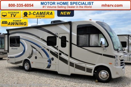 /TX 9-1-15 &lt;a href=&quot;http://www.mhsrv.com/thor-motor-coach/&quot;&gt;&lt;img src=&quot;http://www.mhsrv.com/images/sold-thor.jpg&quot; width=&quot;383&quot; height=&quot;141&quot; border=&quot;0&quot;/&gt;&lt;/a&gt;
World&#39;s RV Show Sale Priced Now Through Sept 12, 2015. Call 800-335-6054 for Details. Family Owned &amp; Operated and the #1 Volume Selling Motor Home Dealer in the World as well as the #1 Thor Motor Coach Dealer in the World.  &lt;iframe width=&quot;400&quot; height=&quot;300&quot; src=&quot;https://www.youtube.com/embed/l1UfqXd9S_4&quot; frameborder=&quot;0&quot; allowfullscreen&gt;&lt;/iframe&gt; Thor Motor Coach has done it again with the world&#39;s first RUV! (Recreational Utility Vehicle) Check out the all new 2016 Thor Motor Coach Vegas RUV Model 25.2 with Slide-Out Room! MSRP $99,288. The Vegas combines Style, Function, Affordability &amp; Innovation like no other RV available in the industry today! It is powered by a Ford Triton V-10 engine and built on the Ford E-350 Super Duty chassis providing a lower center of gravity and ease of drivability normally found only in a class C RV, but now available in this mini class A motorhome measuring approximately 26 ft. 6 inches. Taking superior drivability even one step further, the Vegas will also feature something normally only found in a high-end luxury diesel pusher motor coach... an Independent Front Suspension system! With a style all its own the Vegas will provide superior handling and fuel economy and appeal to couples &amp; family RVers as well. You will also find another full size power drop down bunk above the cockpit, a large L-shaped sofa/sleeper, rear slide, flip-up countertop, spacious living room and even pass-through exterior storage. Optional equipment includes the HD-Max colored sidewalls and graphics, bedroom TV, exterior TV, (2) attic fans, an upgraded 15.0 BTU A/C, heated holding tanks and a second auxiliary battery. You will also be pleased to find a host of feature appointments that include tinted and frameless windows, a power patio awning with LED lights, convection microwave (N/A with oven option), 3 burner cooktop, living room TV, LED ceiling lights, Onan 4000 generator, gas/electric water heater, power and heated mirrors with integrated side-view cameras, back-up camera, 8,000lb. trailer hitch, cabinet doors with designer door fronts and a spacious cockpit design with unparalleled visibility as well as a fold out map/laptop table and an additional cab table that can easily be stored when traveling.  For additional coach information, brochures, window sticker, videos, photos, Vegas reviews, testimonials as well as additional information about Motor Home Specialist and our manufacturers&#39; please visit us at MHSRV .com or call 800-335-6054. At Motor Home Specialist we DO NOT charge any prep or orientation fees like you will find at other dealerships. All sale prices include a 200 point inspection, interior and exterior wash &amp; detail of vehicle, a thorough coach orientation with an MHS technician, an RV Starter&#39;s kit, a night stay in our delivery park featuring landscaped and covered pads with full hook-ups and much more. Free airport shuttle available with purchase for out-of-town buyers. WHY PAY MORE?... WHY SETTLE FOR LESS? 