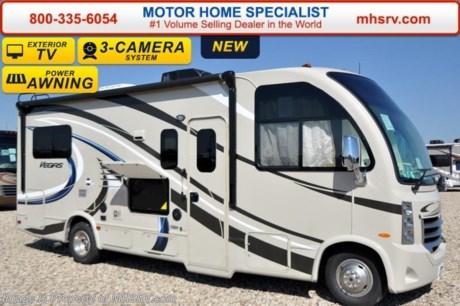 /TX 11-24-15 &lt;a href=&quot;http://www.mhsrv.com/thor-motor-coach/&quot;&gt;&lt;img src=&quot;http://www.mhsrv.com/images/sold-thor.jpg&quot; width=&quot;383&quot; height=&quot;141&quot; border=&quot;0&quot;/&gt;&lt;/a&gt;
Receive a $1,000 VISA Gift Card with purchase from Motor Home Specialist while supplies last. Family Owned &amp; Operated and the #1 Volume Selling Motor Home Dealer in the World as well as the #1 Thor Motor Coach Dealer in the World.  &lt;iframe width=&quot;400&quot; height=&quot;300&quot; src=&quot;https://www.youtube.com/embed/l1UfqXd9S_4&quot; frameborder=&quot;0&quot; allowfullscreen&gt;&lt;/iframe&gt;  Thor Motor Coach has done it again with the world&#39;s first RUV! (Recreational Utility Vehicle) Check out the all new 2016 Thor Motor Coach Vegas RUV Model 24.1 with Slide-Out Room and two beds that convert to a large bed! MSRP $98,538. The Vegas combines Style, Function, Affordability &amp; Innovation like no other RV available in the industry today! It is powered by a Ford Triton V-10 engine and is approximately 25 ft. 11 inches. Taking superior drivability even one step further, the Vegas will also feature something normally only found in a high-end luxury diesel pusher motor coach... an Independent Front Suspension system! With a style all its own the Vegas will provide superior handling and fuel economy and appeal to couples &amp; family RVers as well. You will also find another full size power drop down bunk above the cockpit, sofa/sleeper, spacious living room and even pass-through exterior storage. Optional equipment includes the HD-Max colored sidewalls and graphics, bedroom TV, exterior TV, (2) attic fans, an upgraded 15.0 BTU A/C, heated holding tanks and a second auxiliary battery. You will also be pleased to find a host of feature appointments that include tinted and frameless windows, a power patio awning with LED lights, convection microwave (N/A with oven option), 3 burner cooktop, living room TV, LED ceiling lights, Onan 4000 generator, gas/electric water heater, power and heated mirrors with integrated side-view cameras, back-up camera, 8,000lb. trailer hitch, cabinet doors with designer door fronts and a spacious cockpit design with unparalleled visibility as well as a fold out map/laptop table and an additional cab table that can easily be stored when traveling.  For additional coach information, brochures, window sticker, videos, photos, Vegas reviews, testimonials as well as additional information about Motor Home Specialist and our manufacturers&#39; please visit us at MHSRV .com or call 800-335-6054. At Motor Home Specialist we DO NOT charge any prep or orientation fees like you will find at other dealerships. All sale prices include a 200 point inspection, interior and exterior wash &amp; detail of vehicle, a thorough coach orientation with an MHS technician, an RV Starter&#39;s kit, a night stay in our delivery park featuring landscaped and covered pads with full hook-ups and much more. Free airport shuttle available with purchase for out-of-town buyers. WHY PAY MORE?... WHY SETTLE FOR LESS? 