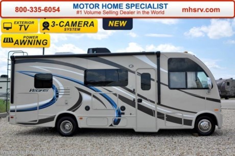 /GA 6-30-15 &lt;a href=&quot;http://www.mhsrv.com/thor-motor-coach/&quot;&gt;&lt;img src=&quot;http://www.mhsrv.com/images/sold-thor.jpg&quot; width=&quot;383&quot; height=&quot;141&quot; border=&quot;0&quot;/&gt;&lt;/a&gt;
Family Owned &amp; Operated and the #1 Volume Selling Motor Home Dealer in the World as well as the #1 Thor Motor Coach Dealer in the World.  &lt;iframe width=&quot;400&quot; height=&quot;300&quot; src=&quot;https://www.youtube.com/embed/l1UfqXd9S_4&quot; frameborder=&quot;0&quot; allowfullscreen&gt;&lt;/iframe&gt;  Thor Motor Coach has done it again with the world&#39;s first RUV! (Recreational Utility Vehicle) Check out the all new 2016 Thor Motor Coach Vegas RUV Model 24.2 with Slide-Out Room! MSRP $100,045. The Vegas combines Style, Function, Affordability &amp; Innovation like no other RV available in the industry today! It is powered by a Ford Triton V-10 engine and is approximately 25 ft. 11 inches. Taking superior drivability even one step further, the Vegas will also feature something normally only found in a high-end luxury diesel pusher motor coach... an Independent Front Suspension system! With a style all its own the Vegas will provide superior handling and fuel economy and appeal to couples &amp; family RVers as well. You will also find another full size power drop down bunk above the cockpit, sofa/sleeper, spacious living room and even pass-through exterior storage. Optional equipment includes the HD-Max colored sidewalls and graphics, bedroom TV, exterior TV, (2) attic fans, an upgraded 15.0 BTU A/C, heated holding tanks and a second auxiliary battery. You will also be pleased to find a host of feature appointments that include tinted and frameless windows, a power patio awning with LED lights, convection microwave (N/A with oven option), 3 burner cooktop, living room TV, LED ceiling lights, Onan 4000 generator, gas/electric water heater, power and heated mirrors with integrated side-view cameras, back-up camera, 8,000lb. trailer hitch, cabinet doors with designer door fronts and a spacious cockpit design with unparalleled visibility as well as a fold out map/laptop table and an additional cab table that can easily be stored when traveling.  For additional coach information, brochures, window sticker, videos, photos, Vegas reviews, testimonials as well as additional information about Motor Home Specialist and our manufacturers&#39; please visit us at MHSRV .com or call 800-335-6054. At Motor Home Specialist we DO NOT charge any prep or orientation fees like you will find at other dealerships. All sale prices include a 200 point inspection, interior and exterior wash &amp; detail of vehicle, a thorough coach orientation with an MHS technician, an RV Starter&#39;s kit, a night stay in our delivery park featuring landscaped and covered pads with full hook-ups and much more. Free airport shuttle available with purchase for out-of-town buyers. WHY PAY MORE?... WHY SETTLE FOR LESS? 