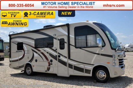 /SOLD 9/28/15 NC
Family Owned &amp; Operated and the #1 Volume Selling Motor Home Dealer in the World as well as the #1 Thor Motor Coach Dealer in the World.  &lt;iframe width=&quot;400&quot; height=&quot;300&quot; src=&quot;https://www.youtube.com/embed/l1UfqXd9S_4&quot; frameborder=&quot;0&quot; allowfullscreen&gt;&lt;/iframe&gt;  Thor Motor Coach has done it again with the world&#39;s first RUV! (Recreational Utility Vehicle) Check out the all new 2016 Thor Motor Coach Vegas RUV Model 24.2 with Slide-Out Room! MSRP $100,045. The Vegas combines Style, Function, Affordability &amp; Innovation like no other RV available in the industry today! It is powered by a Ford Triton V-10 engine and is approximately 25 ft. 11 inches. Taking superior drivability even one step further, the Vegas will also feature something normally only found in a high-end luxury diesel pusher motor coach... an Independent Front Suspension system! With a style all its own the Vegas will provide superior handling and fuel economy and appeal to couples &amp; family RVers as well. You will also find another full size power drop down bunk above the cockpit, sofa/sleeper, spacious living room and even pass-through exterior storage. Optional equipment includes the HD-Max colored sidewalls and graphics, bedroom TV, exterior TV, (2) attic fans, an upgraded 15.0 BTU A/C, heated holding tanks and a second auxiliary battery. You will also be pleased to find a host of feature appointments that include tinted and frameless windows, a power patio awning with LED lights, convection microwave (N/A with oven option), 3 burner cooktop, living room TV, LED ceiling lights, Onan 4000 generator, gas/electric water heater, power and heated mirrors with integrated side-view cameras, back-up camera, 8,000lb. trailer hitch, cabinet doors with designer door fronts and a spacious cockpit design with unparalleled visibility as well as a fold out map/laptop table and an additional cab table that can easily be stored when traveling.  For additional coach information, brochures, window sticker, videos, photos, Vegas reviews, testimonials as well as additional information about Motor Home Specialist and our manufacturers&#39; please visit us at MHSRV .com or call 800-335-6054. At Motor Home Specialist we DO NOT charge any prep or orientation fees like you will find at other dealerships. All sale prices include a 200 point inspection, interior and exterior wash &amp; detail of vehicle, a thorough coach orientation with an MHS technician, an RV Starter&#39;s kit, a night stay in our delivery park featuring landscaped and covered pads with full hook-ups and much more. Free airport shuttle available with purchase for out-of-town buyers. WHY PAY MORE?... WHY SETTLE FOR LESS? 