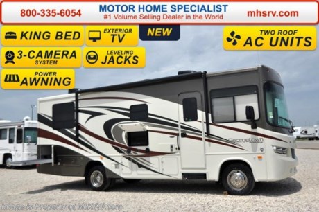 /SOLD 9/28/15 NV
Family Owned &amp; Operated and the #1 Volume Selling Motor Home Dealer in the World as well as the #1 Georgetown Dealer in the World. &lt;object width=&quot;400&quot; height=&quot;300&quot;&gt;&lt;param name=&quot;movie&quot; value=&quot;http://www.youtube.com/v/Pu7wgPgva2o?version=3&amp;amp;hl=en_US&quot;&gt;&lt;/param&gt;&lt;param name=&quot;allowFullScreen&quot; value=&quot;true&quot;&gt;&lt;/param&gt;&lt;param name=&quot;allowscriptaccess&quot; value=&quot;always&quot;&gt;&lt;/param&gt;&lt;embed src=&quot;http://www.youtube.com/v/Pu7wgPgva2o?version=3&amp;amp;hl=en_US&quot; type=&quot;application/x-shockwave-flash&quot; width=&quot;400&quot; height=&quot;300&quot; allowscriptaccess=&quot;always&quot; allowfullscreen=&quot;true&quot;&gt;&lt;/embed&gt;&lt;/object&gt;  MSRP $122,790. New 2016 Forest River Georgetown: Model 270S. This RV measures approximately 28 feet 10 inches in length &amp; features a slide-out room, a large mid ship TV, large J-dinette and a king size bed. Optional and standard equipment includes (2) heat strips, 15.0 A/C upgrade, convection microwave with oven, auto transfer switch, front overhead bunk, exterior cargo tray, home theater system, exterior TV, passenger work station and coach day/night shades. The all new Forest River Georgetown 270S also features a Ford Triton V-10 engine, deluxe solid surface kitchen counter-top, Arctic Pack w/ enclosed tanks, automatic leveling jacks, fiberglass roof, back-up and blinker activated side view cameras with color monitor &amp; much more. For additional coach information, brochures, window sticker, videos, photos, Georgetown reviews, testimonials as well as additional information about Motor Home Specialist and our manufacturers&#39; please visit us at MHSRV .com or call 800-335-6054. At Motor Home Specialist we DO NOT charge any prep or orientation fees like you will find at other dealerships. All sale prices include a 200 point inspection, interior and exterior wash &amp; detail of vehicle, a thorough coach orientation with an MHS technician, an RV Starter&#39;s kit, a night stay in our delivery park featuring landscaped and covered pads with full hook-ups and much more. Free airport shuttle available with purchase for out-of-town buyers. WHY PAY MORE?... WHY SETTLE FOR LESS?  