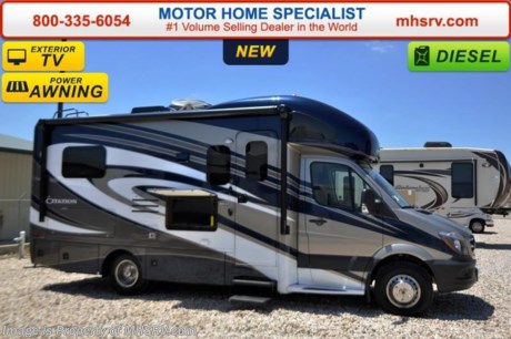 /TX 1/18/16 &lt;a href=&quot;http://www.mhsrv.com/thor-motor-coach/&quot;&gt;&lt;img src=&quot;http://www.mhsrv.com/images/sold-thor.jpg&quot; width=&quot;383&quot; height=&quot;141&quot; border=&quot;0&quot;/&gt;&lt;/a&gt;
&lt;iframe width=&quot;400&quot; height=&quot;300&quot; src=&quot;https://www.youtube.com/embed/scMBAkyf1JU&quot; frameborder=&quot;0&quot; allowfullscreen&gt;&lt;/iframe&gt; The Largest 911 Emergency Inventory Reduction Sale in MHSRV History is Going on NOW! Over 1000 RVs to Choose From at 1 Location!! Offer Ends Feb. 29th, 2016. Sale Price available at MHSRV.com or call 800-335-6054. You&#39;ll be glad you did! ***   Family Owned &amp; Operated and the #1 Volume Selling Motor Home Dealer in the World as well as the #1 Thor Motor Coach Dealer in the World. MSRP $127,607. New 2016 Thor Motor Coach Chateau Citation Sprinter Diesel. Model 24SA. This RV measures approximately 24ft. 6in. in length &amp; features a slide-out room and U-shaped dinette. Optional equipment includes the beautiful full body paint exterior, diesel generator, child safety tether, 13.5 low profile A/C with heat pump, exterior TV, bedroom TV, holding tanks with heat pads and second auxiliary battery. The all new 2016 Chateau Citation Sprinter also features a turbo diesel engine, AM/FM/CD, power windows &amp; locks, keyless entry, power vent, back up camera, solid surface kitchen counter, 3-point seatbelts, driver &amp; passenger airbags, heated remote side mirrors, fiberglass running boards, spare tire, hitch, back-up monitor, roof ladder, outside shower, slide-out awning, electric step &amp; much more. For additional coach information, brochures, window sticker, videos, photos, Citation reviews, testimonials as well as additional information about Motor Home Specialist and our manufacturers&#39; please visit us at MHSRV .com or call 800-335-6054. At Motor Home Specialist we DO NOT charge any prep or orientation fees like you will find at other dealerships. All sale prices include a 200 point inspection, interior and exterior wash &amp; detail of vehicle, a thorough coach orientation with an MHS technician, an RV Starter&#39;s kit, a night stay in our delivery park featuring landscaped and covered pads with full hook-ups and much more. Free airport shuttle available with purchase for out-of-town buyers. WHY PAY MORE?... WHY SETTLE FOR LESS? 