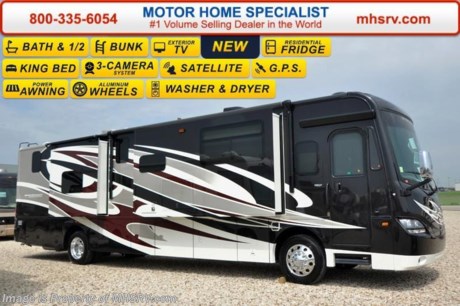 /SOLD - 7/16/15- CA
Family Owned &amp; Operated and the #1 Volume Selling Motor Home Dealer in the World as well as the #1 Coachmen / Sportscoach Dealer in the World. ** Call 800-335-6054 or Visit MHSRV .com for Best Price ** MSRP $275,509. New 2016 Sportscoach Cross Country. Model 404RB with Power Salon Bunks. This Luxury Diesel Pusher RV is truly unique to the industry measuring approximately 41 feet 9 inches in length and featuring (4) slide-out rooms, a spacious bath &amp; 1/2 arrangement, a king size master bed, stack washer and dryer, large 46 inch power lift TV in salon, beautiful tile flooring and backsplashes, Quartz kitchen countertop and sink covers and the industry&#39;s first luxury diesel equipped with a power salon bunk option. This feature makes the 404RB an incredible coach for not only younger families but also grandparents and those who only need additional sleeping occasionally. Optional equipment includes a power door awning, slide-out storage tray, front 39&quot; TV, exterior TV, dual pane windows, 6 way power driver &amp; passenger seats, stackable washer/dryer, mattress upgrade, home theater system with subwoofer, MCD shades throughout, GPS navigation, aluminum wheels, salon drop down bunk, 8KW Onan diesel generator, full width rear rock guard with &quot;Sportscoach&quot; name, Diamond Shield paint protection, double clear coat, in-motion satellite, Select Comfort mattress and Travel Easy Roadside Assistance by Coach-Net. The new Cross Country also features the stainless appliance package which includes a stainless steel residential refrigerator, stainless convection microwave, True-Induction cooktop, 2000 Watt inverter and (4) 6 volt batteries. The 2016 Cross Country diesel also features a powerful 340HP ISB Cummins engine, 6-speed automatic transmission, Freightliner raised rail chassis, 22.5 size radial tires, LCD bedroom TV, automatic coach leveling system and much more. For additional coach information, brochures, window sticker, videos, photos, Cross Country reviews, testimonials as well as additional information about Motor Home Specialist and our manufacturers&#39; please visit us at MHSRV .com or call 800-335-6054. At Motor Home Specialist we DO NOT charge any prep or orientation fees like you will find at other dealerships. All sale prices include a 200 point inspection, interior and exterior wash &amp; detail of vehicle, a thorough coach orientation with an MHS technician, an RV Starter&#39;s kit, a night stay in our delivery park featuring landscaped and covered pads with full hook-ups and much more. Free airport shuttle available with purchase for out-of-town buyers. WHY PAY MORE?... WHY SETTLE FOR LESS?