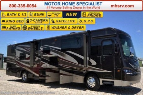 /SOLD 7/20/15 - MT
Family Owned &amp; Operated and the #1 Volume Selling Motor Home Dealer in the World as well as the #1 Coachmen / Sportscoach Dealer in the World. ** Call 800-335-6054 or Visit MHSRV .com for Best Price ** MSRP $274,467. New 2016 Sportscoach Cross Country. Model 404RB with Power Salon Bunks. This Luxury Diesel Pusher RV is truly unique to the industry measuring approximately 41 feet 9 inches in length and featuring (4) slide-out rooms, a spacious bath &amp; 1/2 arrangement, a king size master bed, stack washer and dryer, large 46 inch power lift TV in salon, beautiful tile flooring and backsplashes, Quartz kitchen countertop and sink covers and the industry&#39;s first luxury diesel equipped with a power salon bunk option. This feature makes the 404RB an incredible coach for not only younger families but also grandparents and those who only need additional sleeping occasionally. Optional equipment includes a power door awning, slide-out storage tray, front 39&quot; TV, exterior TV, dual pane windows, 6 way power driver &amp; passenger seats, stackable washer/dryer, mattress upgrade, home theater system with subwoofer, MCD shades throughout, GPS navigation, aluminum wheels, salon drop down bunk, 8KW Onan diesel generator, full width rear rock guard with &quot;Sportscoach&quot; name, Diamond Shield paint protection, double clear coat, in-motion satellite, Select Comfort mattress and Travel Easy Roadside Assistance by Coach-Net. The new Cross Country also features the stainless appliance package which includes a stainless steel residential refrigerator, stainless convection microwave, True-Induction cooktop, 2000 Watt inverter and (4) 6 volt batteries. The 2016 Cross Country diesel also features a powerful 340HP ISB Cummins engine, 6-speed automatic transmission, Freightliner raised rail chassis, 22.5 size radial tires, LCD bedroom TV, automatic coach leveling system and much more. For additional coach information, brochures, window sticker, videos, photos, Cross Country reviews, testimonials as well as additional information about Motor Home Specialist and our manufacturers&#39; please visit us at MHSRV .com or call 800-335-6054. At Motor Home Specialist we DO NOT charge any prep or orientation fees like you will find at other dealerships. All sale prices include a 200 point inspection, interior and exterior wash &amp; detail of vehicle, a thorough coach orientation with an MHS technician, an RV Starter&#39;s kit, a night stay in our delivery park featuring landscaped and covered pads with full hook-ups and much more. Free airport shuttle available with purchase for out-of-town buyers. WHY PAY MORE?... WHY SETTLE FOR LESS?