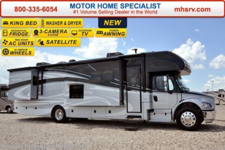 /SOLD 6/27/15 
Family Owned &amp; Operated and the #1 Volume Selling Motor Home Dealer in the World. 
&lt;object width=&quot;400&quot; height=&quot;300&quot;&gt;&lt;param name=&quot;movie&quot; value=&quot;http://www.youtube.com/v/fBpsq4hH-Ws?version=3&amp;amp;hl=en_US&quot;&gt;&lt;/param&gt;&lt;param name=&quot;allowFullScreen&quot; value=&quot;true&quot;&gt;&lt;/param&gt;&lt;param name=&quot;allowscriptaccess&quot; value=&quot;always&quot;&gt;&lt;/param&gt;&lt;embed src=&quot;http://www.youtube.com/v/fBpsq4hH-Ws?version=3&amp;amp;hl=en_US&quot; type=&quot;application/x-shockwave-flash&quot; width=&quot;400&quot; height=&quot;300&quot; allowscriptaccess=&quot;always&quot; allowfullscreen=&quot;true&quot;&gt;&lt;/embed&gt;&lt;/object&gt;
MSRP $247,120. The All New 2016 Dynamax Force 37TS Super C is approximately 39 feet 1 inch in length with 3 slides powered by a Cummins 6.7L 340HP diesel engine, Freightliner M-2 chassis, Allison 2500 Automatic transmission along with a 10,000 lb. hitch with 7-way tow connector. Optional features include Bilstein gas charged front shock absorbers and a stackable washer/dryer.  Standards include an 8 KW Onan generator, king size bed, cab over bunk, bedroom TV, 39&quot; TV on a electric swivel bracket for the living area and much more. For additional coach information, brochures, window sticker, videos, photos, Force reviews &amp; testimonials as well as additional information about Motor Home Specialist and our manufacturers please visit us at MHSRV .com or call 800-335-6054. At Motor Home Specialist we DO NOT charge any prep or orientation fees like you will find at other dealerships. All sale prices include a 200 point inspection, interior &amp; exterior wash &amp; detail of vehicle, a thorough coach orientation with an MHS technician, an RV Starter&#39;s kit, a nights stay in our delivery park featuring landscaped and covered pads with full hook-ups and much more. WHY PAY MORE?... WHY SETTLE FOR LESS?