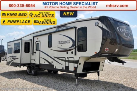 /SOLD 9/28/15 TX
Family Owned &amp; Operated. Largest Selection, Lowest Prices &amp; the Premier Service &amp; Walk-Through Process that can only be found at the #1 Volume Selling Motor Home Dealer in the World! From $10K to $2 Million... We gotcha&#39; Covered!   &lt;object width=&quot;400&quot; height=&quot;300&quot;&gt;&lt;param name=&quot;movie&quot; value=&quot;//www.youtube.com/v/op5S5EdxcQM?version=3&amp;amp;hl=en_US&quot;&gt;&lt;/param&gt;&lt;param name=&quot;allowFullScreen&quot; value=&quot;true&quot;&gt;&lt;/param&gt;&lt;param name=&quot;allowscriptaccess&quot; value=&quot;always&quot;&gt;&lt;/param&gt;&lt;embed src=&quot;//www.youtube.com/v/op5S5EdxcQM?version=3&amp;amp;hl=en_US&quot; type=&quot;application/x-shockwave-flash&quot; width=&quot;400&quot; height=&quot;300&quot; allowscriptaccess=&quot;always&quot; allowfullscreen=&quot;true&quot;&gt;&lt;/embed&gt;&lt;/object&gt; 
&lt;object width=&quot;400&quot; height=&quot;300&quot;&gt;&lt;param name=&quot;movie&quot; value=&quot;http://www.youtube.com/v/fBpsq4hH-Ws?version=3&amp;amp;hl=en_US&quot;&gt;&lt;/param&gt;&lt;param name=&quot;allowFullScreen&quot; value=&quot;true&quot;&gt;&lt;/param&gt;&lt;param name=&quot;allowscriptaccess&quot; value=&quot;always&quot;&gt;&lt;/param&gt;&lt;embed src=&quot;http://www.youtube.com/v/fBpsq4hH-Ws?version=3&amp;amp;hl=en_US&quot; type=&quot;application/x-shockwave-flash&quot; width=&quot;400&quot; height=&quot;300&quot; allowscriptaccess=&quot;always&quot; allowfullscreen=&quot;true&quot;&gt;&lt;/embed&gt;&lt;/object&gt;   ElkRidge luxury 5th wheels offer the ultimate in leisure living. MSRP $65,055. The All New 2016 Heartland Elkridge 39MBHS fifth wheel RV approximately 41 feet 11 inches in length featuring a king sized bed and a large living area. Options include pearl high gloss exterior fiberglass, upgraded graphics, painted metal, exterior grill with bumper mount, 50 Amp cord reel, Correct Track Alignment System, Salon Style Sofa IPO FS Dinette &amp; Sofa w/Recliners, 4 door refrigerator with expanded freezer space IPO icemaker, theater seats, electric fireplace and a 2nd ducted A/C. This beautiful fifth wheel also includes the Elkridge Summit Package option which includes glazed woodbridge cabinetry with hidden hinges, solid surface kitchen countertop, LED interior lighting, 15.0 K BTU A/C, 88 degree turning radius front cap, dexter axles with EZ Flez suspension &amp; NevR adjust brakes, aluminum 16&quot; rims, universal docking center, black tank flush, rear ladder, twin 30# LP bottles, large entry assist grab handle, porch light, electric awning with LED light, Black rimmed tinted safety glass windows, spare tire &amp; carrier, hitch light, power front &amp; electric rear jacks, extended hitch pin, slam compartment doors, washer/dryer prep, ceiling fan, full extension drawer glides, microwave oven, night shades, porcelain commode, large deep pantries, glass shower door, oversize front walk in closet, pillowtop mattress and more. For additional coach information, brochures, window sticker, videos, photos, Elkridge reviews, testimonials as well as additional information about Motor Home Specialist and our manufacturers&#39; please visit us at MHSRV .com or call 800-335-6054. At Motor Home Specialist we DO NOT charge any prep or orientation fees like you will find at other dealerships. All sale prices include a 200 point inspection, interior and exterior wash &amp; detail of vehicle, a thorough coach orientation with an MHS technician, an RV Starter&#39;s kit, a night stay in our delivery park featuring landscaped and covered pads with full hook-ups and much more. Free airport shuttle available with purchase for out-of-town buyers. WHY PAY MORE?... WHY SETTLE FOR LESS? 