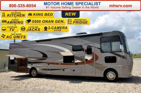 /MT 6-30-15 &lt;a href=&quot;http://www.mhsrv.com/thor-motor-coach/&quot;&gt;&lt;img src=&quot;http://www.mhsrv.com/images/sold-thor.jpg&quot; width=&quot;383&quot; height=&quot;141&quot; border=&quot;0&quot;/&gt;&lt;/a&gt;
Family Owned &amp; Operated and the #1 Volume Selling Motor Home Dealer in the World as well as the #1 Thor Motor Coach Dealer in the World.  &lt;object width=&quot;400&quot; height=&quot;300&quot;&gt;&lt;param name=&quot;movie&quot; value=&quot;//www.youtube.com/v/VZXdH99Xe00?hl=en_US&amp;amp;version=3&quot;&gt;&lt;/param&gt;&lt;param name=&quot;allowFullScreen&quot; value=&quot;true&quot;&gt;&lt;/param&gt;&lt;param name=&quot;allowscriptaccess&quot; value=&quot;always&quot;&gt;&lt;/param&gt;&lt;embed src=&quot;//www.youtube.com/v/VZXdH99Xe00?hl=en_US&amp;amp;version=3&quot; type=&quot;application/x-shockwave-flash&quot; width=&quot;400&quot; height=&quot;300&quot; allowscriptaccess=&quot;always&quot; allowfullscreen=&quot;true&quot;&gt;&lt;/embed&gt;&lt;/object&gt; 
MSRP $137,919. New 2016 Thor Motor Coach Hurricane: 34F Model. The 2016 Hurricanes include a new basement structure with heated and enclosed underbelly &amp; larger exterior storage boxes, black tank flush, upgraded mattress in overhead bunk, new LED ceiling lighting, updated dinette styling and residential linoleum. This Class A RV measures approximately 35 feet 10 inches in length &amp; features a full wall slide, large sofa with sleeper, king size bed and a power drop-down Hide-Away overhead bunk. Optional equipment includes the beautiful partial paint HD-Max high gloss exterior, bedroom TV, 12V attic Fan and an exterior entertainment center with 32&quot; TV. The all new Thor Motor Coach Hurricane RV also features a Ford chassis with Triton V-10 Ford engine, automatic hydraulic leveling jacks, large LED TV, tinted one piece windshield, frameless windows, power patio awning with LED lighting, night shades, kitchen backsplash, refrigerator, microwave and much more. For additional coach information, brochures, window sticker, videos, photos, Hurricane reviews, testimonials as well as additional information about Motor Home Specialist and our manufacturers&#39; please visit us at MHSRV .com or call 800-335-6054. At Motor Home Specialist we DO NOT charge any prep or orientation fees like you will find at other dealerships. All sale prices include a 200 point inspection, interior and exterior wash &amp; detail of vehicle, a thorough coach orientation with an MHS technician, an RV Starter&#39;s kit, a night stay in our delivery park featuring landscaped and covered pads with full hook-ups and much more. Free airport shuttle available with purchase for out-of-town buyers. WHY PAY MORE?... WHY SETTLE FOR LESS? 