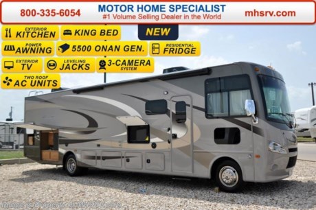 /SOLD 9/28/15 SC
Receive a $1,000 VISA Gift Card with purchase from Motor Home Specialist while supplies last. Family Owned &amp; Operated and the #1 Volume Selling Motor Home Dealer in the World as well as the #1 Thor Motor Coach Dealer in the World.  &lt;object width=&quot;400&quot; height=&quot;300&quot;&gt;&lt;param name=&quot;movie&quot; value=&quot;//www.youtube.com/v/VZXdH99Xe00?hl=en_US&amp;amp;version=3&quot;&gt;&lt;/param&gt;&lt;param name=&quot;allowFullScreen&quot; value=&quot;true&quot;&gt;&lt;/param&gt;&lt;param name=&quot;allowscriptaccess&quot; value=&quot;always&quot;&gt;&lt;/param&gt;&lt;embed src=&quot;//www.youtube.com/v/VZXdH99Xe00?hl=en_US&amp;amp;version=3&quot; type=&quot;application/x-shockwave-flash&quot; width=&quot;400&quot; height=&quot;300&quot; allowscriptaccess=&quot;always&quot; allowfullscreen=&quot;true&quot;&gt;&lt;/embed&gt;&lt;/object&gt; 
MSRP $137,919. New 2016 Thor Motor Coach Hurricane: 34F Model. The 2016 Hurricanes include a new basement structure with heated and enclosed underbelly &amp; larger exterior storage boxes, black tank flush, upgraded mattress in overhead bunk, new LED ceiling lighting, updated dinette styling and residential linoleum. This Class A RV measures approximately 35 feet 10 inches in length &amp; features a full wall slide, large sofa with sleeper, king size bed and a power drop-down Hide-Away overhead bunk. Optional equipment includes the beautiful partial paint HD-Max high gloss exterior, bedroom TV, 12V attic Fan and an exterior entertainment center with 32&quot; TV. The all new Thor Motor Coach Hurricane RV also features a Ford chassis with Triton V-10 Ford engine, automatic hydraulic leveling jacks, large LED TV, tinted one piece windshield, frameless windows, power patio awning with LED lighting, night shades, kitchen backsplash, refrigerator, microwave and much more. For additional coach information, brochures, window sticker, videos, photos, Hurricane reviews, testimonials as well as additional information about Motor Home Specialist and our manufacturers&#39; please visit us at MHSRV .com or call 800-335-6054. At Motor Home Specialist we DO NOT charge any prep or orientation fees like you will find at other dealerships. All sale prices include a 200 point inspection, interior and exterior wash &amp; detail of vehicle, a thorough coach orientation with an MHS technician, an RV Starter&#39;s kit, a night stay in our delivery park featuring landscaped and covered pads with full hook-ups and much more. Free airport shuttle available with purchase for out-of-town buyers. WHY PAY MORE?... WHY SETTLE FOR LESS? 