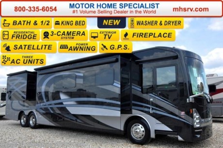/SOLD 9/28/15 NY
Receive a $2,000 VISA Gift Card with purchase from Motor Home Specialist while supplies last. #1 Volume Selling Motor Home Dealer &amp; Thor Motor Coach Dealer in the World. &lt;object width=&quot;400&quot; height=&quot;300&quot;&gt;&lt;param name=&quot;movie&quot; value=&quot;//www.youtube.com/v/Pkz6nTY9Br4?version=3&amp;amp;hl=en_US&quot;&gt;&lt;/param&gt;&lt;param name=&quot;allowFullScreen&quot; value=&quot;true&quot;&gt;&lt;/param&gt;&lt;param name=&quot;allowscriptaccess&quot; value=&quot;always&quot;&gt;&lt;/param&gt;&lt;embed src=&quot;//www.youtube.com/v/Pkz6nTY9Br4?version=3&amp;amp;hl=en_US&quot; type=&quot;application/x-shockwave-flash&quot; width=&quot;400&quot; height=&quot;300&quot; allowscriptaccess=&quot;always&quot; allowfullscreen=&quot;true&quot;&gt;&lt;/embed&gt;&lt;/object&gt; MSRP $414,301.  New 2016 Thor Motor Coach Tuscany with 3 slides including a full wall slide: Model 44MT (Bath &amp; 1/2) - This luxury diesel motor home measures approximately 44 feet 11 inches in length and is highlighted by a driver side full wall slide-out room, 48 inch LED TV, fireplace, king bed, diesel fired Aqua Hot, stackable washer/dryer, residential refrigerator, dishwasher drawer, exterior entertainment center, 450 HP Cummins diesel engine, Freightliner tag axle chassis with IFS (Independent Front Suspension), Allison 6-speed automatic transmission, high polished aluminum wheels, (2) stage Jacobs brake, dual fuel fills, full length stainless stone guard, fully automatic (4) point leveling system &amp; much more. Options include the beautiful full body paint exterior and a cockpit overhead TV. For additional coach information, brochures, window sticker, videos, photos, Tuscany reviews &amp; testimonials as well as additional information about Motor Home Specialist and our manufacturers please visit us at MHSRV .com or call 800-335-6054. At Motor Home Specialist we DO NOT charge any prep or orientation fees like you will find at other dealerships. All sale prices include a 200 point inspection, interior &amp; exterior wash &amp; detail of vehicle, a thorough coach orientation with an MHS technician, an RV Starter&#39;s kit, a nights stay in our delivery park featuring landscaped and covered pads with full hook-ups and much more. WHY PAY MORE?... WHY SETTLE FOR LESS?