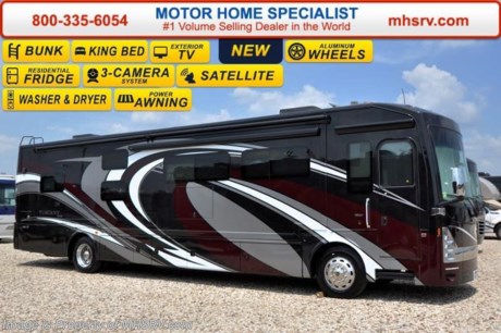 /SOLD 9/28/15 TX
Family Owned &amp; Operated and the #1 Volume Selling Motor Home Dealer in the World as well as the #1 Thor Motor Coach in the World. &lt;object width=&quot;400&quot; height=&quot;300&quot;&gt;&lt;param name=&quot;movie&quot; value=&quot;http://www.youtube.com/v/fBpsq4hH-Ws?version=3&amp;amp;hl=en_US&quot;&gt;&lt;/param&gt;&lt;param name=&quot;allowFullScreen&quot; value=&quot;true&quot;&gt;&lt;/param&gt;&lt;param name=&quot;allowscriptaccess&quot; value=&quot;always&quot;&gt;&lt;/param&gt;&lt;embed src=&quot;http://www.youtube.com/v/fBpsq4hH-Ws?version=3&amp;amp;hl=en_US&quot; type=&quot;application/x-shockwave-flash&quot; width=&quot;400&quot; height=&quot;300&quot; allowscriptaccess=&quot;always&quot; allowfullscreen=&quot;true&quot;&gt;&lt;/embed&gt;&lt;/object&gt;  MSRP $307,268.  New 2016 Thor Motor Coach Tuscany with 3 slides. Model 40BX Bunk House. This luxury diesel motorhome measures approximately 41 feet in length and is highlighted by bunk beds with dual LED TVs, king size bed, residential refrigerator, stack washer/dryer, 360 HP Cummins Engine w/800 ft lb. torque, Freightliner XC raised rail chassis, 8 KW Onan diesel generator and a 2000 Watt inverter w/100 Amp charge. Options include the beautiful full body and exterior TV. The Tuscany XTE has one of the most impressive selection of standard features including an Allison 6-speed automatic transmission, high polished aluminum wheels, dual fuel fills, 10,000 lb. hitch, automatic leveling jacks, tinted one piece windshield, invisible bra, slide-out room awning, full basement pass-through storage, side hinge baggage doors, electric windshield solar &amp; privacy roller shade, LED ceiling lighting, hardwood cabinets, chrome power mirrors with heat, electric step well cover, large LCD TV in bedroom, 3-camera monitoring system, home theater system with Blue-Ray DVD, tile flooring, automatic generator start, microwave/convection oven, energy management system as well as heated &amp; enclosed holding tanks and MUCH more.  For additional coach information, brochures, window sticker, videos, photos, Tuscany reviews, testimonials as well as additional information about Motor Home Specialist and our manufacturers&#39; please visit us at MHSRV .com or call 800-335-6054. At Motor Home Specialist we DO NOT charge any prep or orientation fees like you will find at other dealerships. All sale prices include a 200 point inspection, interior and exterior wash &amp; detail of vehicle, a thorough coach orientation with an MHS technician, an RV Starter&#39;s kit, a night stay in our delivery park featuring landscaped and covered pads with full hook-ups and much more. Free airport shuttle available with purchase for out-of-town buyers. WHY PAY MORE?... WHY SETTLE FOR LESS? 