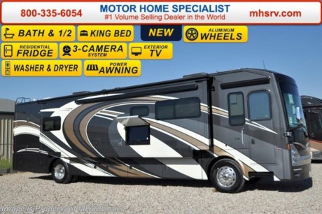 /sold 6/8/16
**Price includes $5,000 Factory Rebate** Family Owned &amp; Operated and the #1 Volume Selling Motor Home Dealer in the World as well as the #1 Thor Motor Coach in the World. &lt;object width=&quot;400&quot; height=&quot;300&quot;&gt;&lt;param name=&quot;movie&quot; value=&quot;http://www.youtube.com/v/fBpsq4hH-Ws?version=3&amp;amp;hl=en_US&quot;&gt;&lt;/param&gt;&lt;param name=&quot;allowFullScreen&quot; value=&quot;true&quot;&gt;&lt;/param&gt;&lt;param name=&quot;allowscriptaccess&quot; value=&quot;always&quot;&gt;&lt;/param&gt;&lt;embed src=&quot;http://www.youtube.com/v/fBpsq4hH-Ws?version=3&amp;amp;hl=en_US&quot; type=&quot;application/x-shockwave-flash&quot; width=&quot;400&quot; height=&quot;300&quot; allowscriptaccess=&quot;always&quot; allowfullscreen=&quot;true&quot;&gt;&lt;/embed&gt;&lt;/object&gt;  MSRP $319,831.  New 2016 Thor Motor Coach Tuscany with 3 slides. Model 40AX Bath &amp; 1/2. This luxury diesel motorhome measures approximately 41 feet in length and is highlighted a bath &amp; 1/2, king size bed, residential refrigerator, stack washer/dryer, 360 HP Cummins Engine w/800 ft lb. torque, Freightliner XC raised rail chassis, 8 KW Onan diesel generator and a 2000 Watt inverter w/100 Amp charge. Options include the beautiful full body, Dream Dinette and exterior TV. The Tuscany XTE has one of the most impressive selection of standard features including an Allison 6-speed automatic transmission, high polished aluminum wheels, dual fuel fills, 10,000 lb. hitch, automatic leveling jacks, tinted one piece windshield, invisible bra, slide-out room awning, full basement pass-through storage, side hinge baggage doors, electric windshield solar &amp; privacy roller shade, LED ceiling lighting, hardwood cabinets, chrome power mirrors with heat, electric step well cover, large LCD TV in bedroom, 3-camera monitoring system, home theater system with Blue-Ray DVD, tile flooring, automatic generator start, microwave/convection oven, energy management system as well as heated &amp; enclosed holding tanks and MUCH more.  For additional coach information, brochures, window sticker, videos, photos, Tuscany reviews, testimonials as well as additional information about Motor Home Specialist and our manufacturers&#39; please visit us at MHSRV .com or call 800-335-6054. At Motor Home Specialist we DO NOT charge any prep or orientation fees like you will find at other dealerships. All sale prices include a 200 point inspection, interior and exterior wash &amp; detail of vehicle, a thorough coach orientation with an MHS technician, an RV Starter&#39;s kit, a night stay in our delivery park featuring landscaped and covered pads with full hook-ups and much more. Free airport shuttle available with purchase for out-of-town buyers. WHY PAY MORE?... WHY SETTLE FOR LESS? 