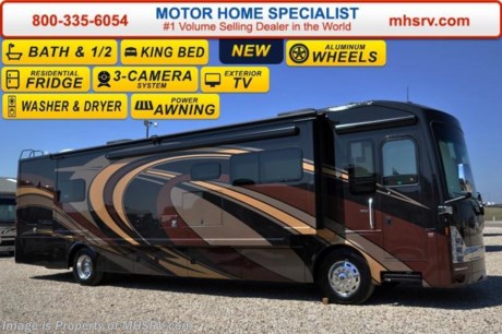 /tx sold 6/8/16
**Price includes $5,000 Factory Rebate** Family Owned &amp; Operated and the #1 Volume Selling Motor Home Dealer in the World as well as the #1 Thor Motor Coach in the World. &lt;object width=&quot;400&quot; height=&quot;300&quot;&gt;&lt;param name=&quot;movie&quot; value=&quot;http://www.youtube.com/v/fBpsq4hH-Ws?version=3&amp;amp;hl=en_US&quot;&gt;&lt;/param&gt;&lt;param name=&quot;allowFullScreen&quot; value=&quot;true&quot;&gt;&lt;/param&gt;&lt;param name=&quot;allowscriptaccess&quot; value=&quot;always&quot;&gt;&lt;/param&gt;&lt;embed src=&quot;http://www.youtube.com/v/fBpsq4hH-Ws?version=3&amp;amp;hl=en_US&quot; type=&quot;application/x-shockwave-flash&quot; width=&quot;400&quot; height=&quot;300&quot; allowscriptaccess=&quot;always&quot; allowfullscreen=&quot;true&quot;&gt;&lt;/embed&gt;&lt;/object&gt;  MSRP $319,831.  New 2016 Thor Motor Coach Tuscany with 3 slides. Model 40AX Bath &amp; 1/2. This luxury diesel motorhome measures approximately 41 feet in length and is highlighted a bath &amp; 1/2, king size bed, residential refrigerator, stack washer/dryer, 360 HP Cummins Engine w/800 ft lb. torque, Freightliner XC raised rail chassis, 8 KW Onan diesel generator and a 2000 Watt inverter w/100 Amp charge. Options include the beautiful full body, Dream Dinette and exterior TV. The Tuscany XTE has one of the most impressive selection of standard features including an Allison 6-speed automatic transmission, high polished aluminum wheels, dual fuel fills, 10,000 lb. hitch, automatic leveling jacks, tinted one piece windshield, invisible bra, slide-out room awning, full basement pass-through storage, side hinge baggage doors, electric windshield solar &amp; privacy roller shade, LED ceiling lighting, hardwood cabinets, chrome power mirrors with heat, electric step well cover, large LCD TV in bedroom, 3-camera monitoring system, home theater system with Blue-Ray DVD, tile flooring, automatic generator start, microwave/convection oven, energy management system as well as heated &amp; enclosed holding tanks and MUCH more.  For additional coach information, brochures, window sticker, videos, photos, Tuscany reviews, testimonials as well as additional information about Motor Home Specialist and our manufacturers&#39; please visit us at MHSRV .com or call 800-335-6054. At Motor Home Specialist we DO NOT charge any prep or orientation fees like you will find at other dealerships. All sale prices include a 200 point inspection, interior and exterior wash &amp; detail of vehicle, a thorough coach orientation with an MHS technician, an RV Starter&#39;s kit, a night stay in our delivery park featuring landscaped and covered pads with full hook-ups and much more. Free airport shuttle available with purchase for out-of-town buyers. WHY PAY MORE?... WHY SETTLE FOR LESS? 