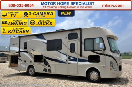 /TX 6-30-15 &lt;a href=&quot;http://www.mhsrv.com/thor-motor-coach/&quot;&gt;&lt;img src=&quot;http://www.mhsrv.com/images/sold-thor.jpg&quot; width=&quot;383&quot; height=&quot;141&quot; border=&quot;0&quot;/&gt;&lt;/a&gt;
Family Owned &amp; Operated and the #1 Volume Selling Motor Home Dealer in the World as well as the #1 Thor Motor Coach Dealer in the World.
 &lt;object width=&quot;400&quot; height=&quot;300&quot;&gt;&lt;param name=&quot;movie&quot; value=&quot;http://www.youtube.com/v/fBpsq4hH-Ws?version=3&amp;amp;hl=en_US&quot;&gt;&lt;/param&gt;&lt;param name=&quot;allowFullScreen&quot; value=&quot;true&quot;&gt;&lt;/param&gt;&lt;param name=&quot;allowscriptaccess&quot; value=&quot;always&quot;&gt;&lt;/param&gt;&lt;embed src=&quot;http://www.youtube.com/v/fBpsq4hH-Ws?version=3&amp;amp;hl=en_US&quot; type=&quot;application/x-shockwave-flash&quot; width=&quot;400&quot; height=&quot;300&quot; allowscriptaccess=&quot;always&quot; allowfullscreen=&quot;true&quot;&gt;&lt;/embed&gt;&lt;/object&gt; MSRP $112,533. New 2016 Thor Motor Coach A.C.E. Model EVO 29.3. The A.C.E. is the class A &amp; C Evolution. It Combines many of the most popular features of a class A motor home and a class C motor home to make something truly unique to the RV industry. This unit measures approximately 29 feet 7 inches in length featuring a full wall driver&#39;s side slide and an exterior kitchen. Optional equipment includes beautiful HD-Max exterior, bedroom TV/DVD combo, (2) 12V attic fans, upgraded 15.0 BTU A/C, exterior TV and a second auxiliary battery. The A.C.E. also features a Ford Triton V-10 engine, frameless windows, power charging station, drop down overhead bunk, power side mirrors with integrated side view cameras, hydraulic leveling jacks, a mud-room, roof ladder, 4000 Onan Micro-Quiet generator, electric patio awning with integrated LED lights, AM/FM/CD, reclining swivel leatherette captain&#39;s chairs, stainless steel wheel liners, hitch, systems control center, valve stem extenders, refrigerator, microwave, water heater, one-piece windshield with &quot;20/20 vision&quot; front cap that helps eliminate heat and sunlight from getting into the drivers vision, floor level cockpit window for better visibility while turning, a &quot;below floor&quot; furnace and water heater helping keep the noise to an absolute minimum and the exhaust away from the kids and pets, cockpit mirrors, slide-out workstation in the dash and much more.  For additional coach information, brochures, window sticker, videos, photos, A.C.E. reviews &amp; testimonials as well as additional information about Motor Home Specialist and our manufacturers please visit us at MHSRV .com or call 800-335-6054. At Motor Home Specialist we DO NOT charge any prep or orientation fees like you will find at other dealerships. All sale prices include a 200 point inspection, interior &amp; exterior wash &amp; detail of vehicle, a thorough coach orientation with an MHS technician, an RV Starter&#39;s kit, a nights stay in our delivery park featuring landscaped and covered pads with full hook-ups and much more. WHY PAY MORE?... WHY SETTLE FOR LESS?