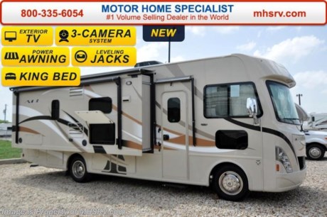/TX &lt;a href=&quot;http://www.mhsrv.com/thor-motor-coach/&quot;&gt;&lt;img src=&quot;http://www.mhsrv.com/images/sold-thor.jpg&quot; width=&quot;383&quot; height=&quot;141&quot; border=&quot;0&quot;/&gt;&lt;/a&gt;
Family Owned &amp; Operated and the #1 Volume Selling Motor Home Dealer in the World as well as the #1 Thor Motor Coach Dealer in the World.
&lt;object width=&quot;400&quot; height=&quot;300&quot;&gt;&lt;param name=&quot;movie&quot; value=&quot;http://www.youtube.com/v/fBpsq4hH-Ws?version=3&amp;amp;hl=en_US&quot;&gt;&lt;/param&gt;&lt;param name=&quot;allowFullScreen&quot; value=&quot;true&quot;&gt;&lt;/param&gt;&lt;param name=&quot;allowscriptaccess&quot; value=&quot;always&quot;&gt;&lt;/param&gt;&lt;embed src=&quot;http://www.youtube.com/v/fBpsq4hH-Ws?version=3&amp;amp;hl=en_US&quot; type=&quot;application/x-shockwave-flash&quot; width=&quot;400&quot; height=&quot;300&quot; allowscriptaccess=&quot;always&quot; allowfullscreen=&quot;true&quot;&gt;&lt;/embed&gt;&lt;/object&gt; MSRP $106,083. New 2016 Thor Motor Coach A.C.E. Model EVO 27.1. The A.C.E. is the class A &amp; C Evolution. It Combines many of the most popular features of a class A motor home and a class C motor home to make something truly unique to the RV industry. This unit measures approximately 28 feet 7 inches in length featuring a passenger side slide and king size bed. Optional equipment includes beautiful HD-Max exterior, bedroom TV/DVD combo, (2) 12V attic fans, upgraded 15.0 BTU A/C and a second auxiliary battery. The A.C.E. also features a Ford Triton V-10 engine, frameless windows, power charging station, drop down overhead bunk, power side mirrors with integrated side view cameras, hydraulic leveling jacks, a mud-room, roof ladder, 4000 Onan Micro-Quiet generator, electric patio awning with integrated LED lights, AM/FM/CD, reclining swivel leatherette captain&#39;s chairs, stainless steel wheel liners, hitch, systems control center, valve stem extenders, refrigerator, microwave, water heater, one-piece windshield with &quot;20/20 vision&quot; front cap that helps eliminate heat and sunlight from getting into the drivers vision, floor level cockpit window for better visibility while turning, a &quot;below floor&quot; furnace and water heater helping keep the noise to an absolute minimum and the exhaust away from the kids and pets, cockpit mirrors, slide-out workstation in the dash and much more.  For additional coach information, brochures, window sticker, videos, photos, A.C.E. reviews &amp; testimonials as well as additional information about Motor Home Specialist and our manufacturers please visit us at MHSRV .com or call 800-335-6054. At Motor Home Specialist we DO NOT charge any prep or orientation fees like you will find at other dealerships. All sale prices include a 200 point inspection, interior &amp; exterior wash &amp; detail of vehicle, a thorough coach orientation with an MHS technician, an RV Starter&#39;s kit, a nights stay in our delivery park featuring landscaped and covered pads with full hook-ups and much more. WHY PAY MORE?... WHY SETTLE FOR LESS?