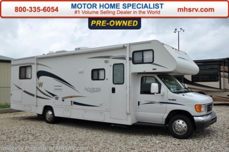 /TX 6-30-15 
&lt;a href=&quot;http://www.mhsrv.com/winnebago-rvs/&quot;&gt;&lt;img src=&quot;http://www.mhsrv.com/images/sold-winnebago.jpg&quot; width=&quot;383&quot; height=&quot;141&quot; border=&quot;0&quot;/&gt;&lt;/a&gt;Used Winnebago RV for Sale-2007 Winnebago Access 31C with slide and 39,498 miles. This RV is approximately 31 feet in length with a Ford 6.8L engine, Ford 450 chassis, power windows and locks, 4KW Onan generator with 795 hours, patio awning, slide-out room toppers, water heater, pass-thru storage, wheel simulators, tank heaters, roof ladder, 5K lb. hitch, microwave, 3 burner range with oven, refrigerator, cab over bunk, 2 TVs, a ducted A/C system and much more  For additional information and photos please visit Motor Home Specialist at www.MHSRV .com or call 800-335-6054.