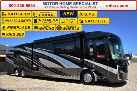 /SOLD 9/28/15 CA
Motor Home Specialist is Family Owned &amp; Operated and the #1 Volume Selling Motor Home Dealer as well as the #1 Entegra Coach Dealer in the World. MSRP $392,024. All New 2016 Entegra Aspire Model 44B W/4 Slides. This luxury bath &amp; 1/2 diesel motor coach measures approximately 44 feet 11 inches in length and is backed by Entegra Coach&#39;s superior 2-Year/24K Mile Limited Coach &amp; 5-Year Limited Structural Warranties. Options include new exterior paint &amp; graphics package, new interior decor package, fireplace, slide-out tray and dishwasher drawer. 
New features for 2016 include all new exterior design, a security safe in the bedroom, MCD American Duo shades throughout, Denver RV Elite brand mattress, solid surface countertops with lighted edge, new decorative ceiling feature design, new fireplace with LED lighting technology, raised panel doors in kitchen overhead, JBL sound system custom tuned for Entegra featuring premium speakers; amplifier and subwoofer, Magnetic Induction cook top, a Samsung sound bar coupled with Samsung LED TV, Ramco In-Vue exterior mirrors with integrated side-view cameras, LED marker and turn lights, DEF fill door, enhanced exterior entertainment center with JBL multimedia receiver and Bluetooth audio streaming, exterior TV bracket with extend and swivel arm, completely redesigned wet bay with rope lighting, Thetford Sani-Con Turbo Macerator System, power rear engine door with push button control, Girard Ultra window awning and Girard Ultra slide-out awnings, new baggage door handles, improved and user-friendly entrance door screen, increased window ventilation throughout the entire coach, King Controls TV antenna and LED lighting under curb-side slide-out rooms.
It rides on a Spartan Mountain Master tag axle chassis featuring Entegra’s exclusive X-Bridge framing and 15,000 lb. hitch. It is powered by a 450HP Cummins ISL diesel engine with side mounted radiator, 1,250-lb. ft. torque and an Allison 3000 series transmission. The All new 2016 Aspire&#39;s standard equipment list is unrivaled in the industry. Just a few of these additional features include a large exterior LED TV and exterior entertainment center, multi-plex lighting, a 10,000 Onan diesel generator, (3) 15K BTU roof A/C units with heat pumps, Aqua Hot heating system, heated floors, 50 amp power cord reel, Polar Pack Insulation (Floor: R-33 Roof:R-24 Sidewalls R-16), slide-out cargo tray, power water hose reel, window awnings, slide-out awnings, residential refrigerator, 3-camera monitoring system, GPS navigation system, flush-mounted slide-out rooms with key-fob remote control, frameless dual pane &amp; tinted windows, entry door with Sure-Seal air lock, automatic hydraulic leveling system, central vacuum, LED TV in bedroom, 2,800 watt Pure-Sine Wave inverter with 4 batteries, automatic generator start, in-motion satellite (N/A with Traveler Satellite option) stack washer/dryer, LED TV in cab and much more. For additional warranty information contact Motor Home Specialist or visit Entegra Coach Online. For additional coach information, brochure, window sticker, videos, photos &amp; Entegra Coach reviews &amp; testimonials please visit Motor Home Specialist at MHSRV .com or call 800-335-6054. At Motor Home Specialist we DO NOT charge any prep or orientation fees like you will find at other dealerships. All sale prices include a 200 point inspection, interior and exterior wash &amp; detail of vehicle, a thorough coach orientation with an MHS technician, an RV Starter&#39;s kit, a night stay in our delivery park featuring landscaped and covered pads with full hook-ups and much more. Free airport shuttle available with purchase for out-of-town buyers. WHY PAY MORE?... WHY SETTLE FOR LESS?  
