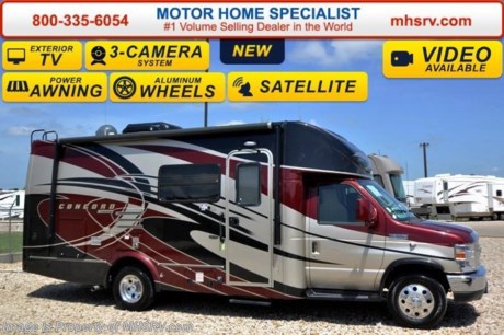 /TX 10-15-15 &lt;a href=&quot;http://www.mhsrv.com/coachmen-rv/&quot;&gt;&lt;img src=&quot;http://www.mhsrv.com/images/sold-coachmen.jpg&quot; width=&quot;383&quot; height=&quot;141&quot; border=&quot;0&quot;/&gt;&lt;/a&gt;
Family Owned &amp; Operated and the #1 Volume Selling Motor Home Dealer in the World as well as the #1 Coachmen Dealer in the World. &lt;object width=&quot;400&quot; height=&quot;300&quot;&gt;&lt;param name=&quot;movie&quot; value=&quot;//www.youtube.com/v/tu63TyI-F-A?hl=en_US&amp;amp;version=3&quot;&gt;&lt;/param&gt;&lt;param name=&quot;allowFullScreen&quot; value=&quot;true&quot;&gt;&lt;/param&gt;&lt;param name=&quot;allowscriptaccess&quot; value=&quot;always&quot;&gt;&lt;/param&gt;&lt;embed src=&quot;//www.youtube.com/v/tu63TyI-F-A?hl=en_US&amp;amp;version=3&quot; type=&quot;application/x-shockwave-flash&quot; width=&quot;400&quot; height=&quot;300&quot; allowscriptaccess=&quot;always&quot; allowfullscreen=&quot;true&quot;&gt;&lt;/embed&gt;&lt;/object&gt;
MSRP $111,754. New 2016 Coachmen Concord 240RBF Banner Edition with slide-out rooms. This luxury Class B+ RV measures approximately 25 feet 4 inches in length. Optional equipment includes the beautiful full body paint exterior, removable carpet, aluminum rims, swivel driver &amp; passenger seats, exterior privacy windshield cover, cockpit table, King Dome Satellite System, Satellite radio and the Banner Package that includes fiberglass running boards and fender skirts, LED interior lighting, LED exterior lighting, 4.0 Onan generator, 32 inch TV and DVD player, stainless steel wheel liners, Bluetooth radio, power awning, power tower, heated and remote exterior mirrors, power step, slide-out awning and 5,000 lb. hitch. A few standard features include the Ford E-350 chassis, Ride-Rite air assist suspension system &amp; the Azdel super light composite sidewalls. For additional coach information, brochures, window sticker, videos, photos, Concord reviews &amp; testimonials as well as additional information about Motor Home Specialist and our manufacturers&#39; please visit us at MHSRV .com or call 800-335-6054. At Motor Home Specialist we DO NOT charge any prep or orientation fees like you will find at other dealerships. All sale prices include a 200 point inspection, interior &amp; exterior wash &amp; detail of vehicle, a thorough coach orientation with an MHS technician, an RV Starter&#39;s kit, a nights stay in our delivery park featuring landscaped and covered pads with full hook-ups and much more. Free airport shuttle available with purchase for out-of-town buyers. WHY PAY MORE?... WHY SETTLE FOR LESS?
