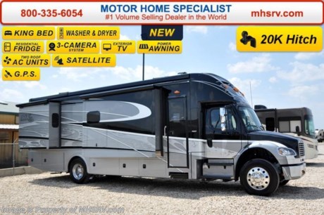 /CO 4-11-16 &lt;a href=&quot;http://www.mhsrv.com/other-rvs-for-sale/dynamax-rv/&quot;&gt;&lt;img src=&quot;http://www.mhsrv.com/images/sold-dynamax.jpg&quot; width=&quot;383&quot; height=&quot;141&quot; border=&quot;0&quot;/&gt;&lt;/a&gt;
Family Owned &amp; Operated and the #1 Volume Selling Motor Home Dealer in the World as well as the #1 Dynamax DX3 Dealer in the World.  &lt;object width=&quot;400&quot; height=&quot;300&quot;&gt;&lt;param name=&quot;movie&quot; value=&quot;http://www.youtube.com/v/fBpsq4hH-Ws?version=3&amp;amp;hl=en_US&quot;&gt;&lt;/param&gt;&lt;param name=&quot;allowFullScreen&quot; value=&quot;true&quot;&gt;&lt;/param&gt;&lt;param name=&quot;allowscriptaccess&quot; value=&quot;always&quot;&gt;&lt;/param&gt;&lt;embed src=&quot;http://www.youtube.com/v/fBpsq4hH-Ws?version=3&amp;amp;hl=en_US&quot; type=&quot;application/x-shockwave-flash&quot; width=&quot;400&quot; height=&quot;300&quot; allowscriptaccess=&quot;always&quot; allowfullscreen=&quot;true&quot;&gt;&lt;/embed&gt;&lt;/object&gt;
MSRP $312,237. 2016 DynaMax DX3 model 36FK is approximately 36 feet 8 inches in length with 3 slides. Perhaps the most luxurious yet affordable Super C motor home on the market! New features for 2016 include the exclusive D-Max design which maximizes structural integrity &amp; stability, Blistein oversized shock absorbers, newly designed aerodynamic fiberglass front &amp; rear caps, vacuum-Laminated 2&quot; insulated floor, one-piece fiberglass roof, Roto-Formed ribbed storage compartments, side-hinged aluminum compartment doors with paddle latches, integrated Carefree Mirage roof-mounted awnings with LED lighting, heavy duty electric triple series 25 entry step, clear vision frameless windows, Aqua-Hot Hydronic System, Sani-Con emptying system with macerating pump, luxurious porcelain tile flooring, decorative crown molding, MCD day/night shades, solid surface countertops, king size Serta Euro top foam mattress, dual 18,000 BTU A/Cs with heat pumps, 8KW Onan diesel generator, 3,000 watt inverter with low voltage automatic start and 2 upgraded 4D AGM house batteries. This Model 36FK is powered by the upgraded 9.0L Cummins 350HP diesel engine with 1,000 lbs. of torque &amp; massive 33,000 lb. Freightliner M-2 chassis with 20,000 lb. hitch and 4 point fully automatic hydraulic leveling jacks. Options include the Grey Stone full body exterior 4-Color package, Smokey Topaz interior and a stackable washer dryer. The DX3 also features a Early American Cherry wood package, an exterior LCD TV &amp; entertainment center, Jacobs C-Brake with low/off/high dash switch, Allison transmission, air brakes with 4 wheel ABS, twin 50 gallon aluminum fuel tanks, electric power windows, remote keyless pad at entry door, 40 inch LCD TV in the living area, Blue-Ray home theater system, In-Motion satellite, flush mounted LED ceiling lights, convection microwave, residential refrigerator, touch screen premium AM/FM/CD/DVD radio, GPS with color monitor, color back-up camera and two color side view cameras.  For additional coach information, brochures, window sticker, videos, photos, DX3 reviews &amp; testimonials as well as additional information about Motor Home Specialist and our manufacturers please visit us at MHSRV .com or call 800-335-6054. At Motor Home Specialist we DO NOT charge any prep or orientation fees like you will find at other dealerships. All sale prices include a 200 point inspection, interior &amp; exterior wash &amp; detail of vehicle, a thorough coach orientation with an MHS technician, an RV Starter&#39;s kit, a nights stay in our delivery park featuring landscaped and covered pads with full hook-ups and much more. WHY PAY MORE?... WHY SETTLE FOR LESS?