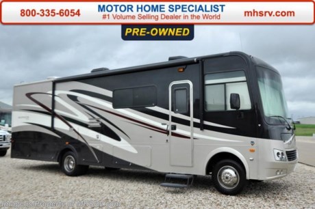 /TX 6/9/15 &lt;a href=&quot;http://www.mhsrv.com/coachmen-rv/&quot;&gt;&lt;img src=&quot;http://www.mhsrv.com/images/sold-coachmen.jpg&quot; width=&quot;383&quot; height=&quot;141&quot; border=&quot;0&quot;/&gt;&lt;/a&gt;
Used Coachmen RV for Sale- 2014 Coachmen Mirada 29DSSE with 2 slides and 13,366 miles. This RV is approximately 32 feet in length with a Ford V10 engine, Ford chassis, power privacy shades, 5.5KW Onan generator with 120 hours, power patio awning, slide-out room toppers, 50 amp service, clear front paint mask, LED running lights, exterior shower, black tank rinsing system, 5K lb. hitch, roof ladder, automatic leveling system, 3 camera monitoring system, exterior entertainment center, sofa with sleeper, booth converts to sleeper, solar/black-out shades, 3 burner range with oven, solid surface counter, refrigerator, glass door shower and much more. For additional information and photos please visit Motor Home Specialist at www.MHSRV .com or call 800-335-6054.