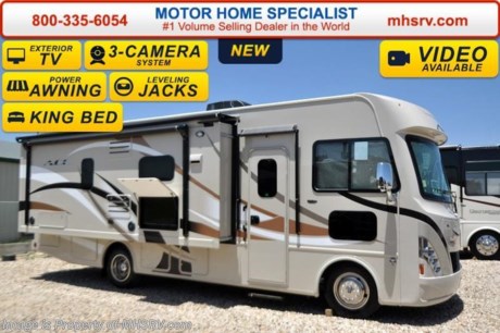 /SOLD 9/28/15 AR
Family Owned &amp; Operated and the #1 Volume Selling Motor Home Dealer in the World as well as the #1 Thor Motor Coach Dealer in the World.
&lt;object width=&quot;400&quot; height=&quot;300&quot;&gt;&lt;param name=&quot;movie&quot; value=&quot;http://www.youtube.com/v/fBpsq4hH-Ws?version=3&amp;amp;hl=en_US&quot;&gt;&lt;/param&gt;&lt;param name=&quot;allowFullScreen&quot; value=&quot;true&quot;&gt;&lt;/param&gt;&lt;param name=&quot;allowscriptaccess&quot; value=&quot;always&quot;&gt;&lt;/param&gt;&lt;embed src=&quot;http://www.youtube.com/v/fBpsq4hH-Ws?version=3&amp;amp;hl=en_US&quot; type=&quot;application/x-shockwave-flash&quot; width=&quot;400&quot; height=&quot;300&quot; allowscriptaccess=&quot;always&quot; allowfullscreen=&quot;true&quot;&gt;&lt;/embed&gt;&lt;/object&gt; MSRP $112,533. New 2016 Thor Motor Coach A.C.E. Model EVO 27.1. The A.C.E. is the class A &amp; C Evolution. It Combines many of the most popular features of a class A motor home and a class C motor home to make something truly unique to the RV industry. This unit measures approximately 28 feet 7 inches in length featuring a passenger side slide and king size bed. Optional equipment includes beautiful HD-Max exterior, bedroom TV/DVD combo, (2) 12V attic fans, upgraded 15.0 BTU A/C and a second auxiliary battery. The A.C.E. also features a Ford Triton V-10 engine, frameless windows, power charging station, drop down overhead bunk, power side mirrors with integrated side view cameras, hydraulic leveling jacks, a mud-room, roof ladder, 4000 Onan Micro-Quiet generator, electric patio awning with integrated LED lights, AM/FM/CD, reclining swivel leatherette captain&#39;s chairs, stainless steel wheel liners, hitch, systems control center, valve stem extenders, refrigerator, microwave, water heater, one-piece windshield with &quot;20/20 vision&quot; front cap that helps eliminate heat and sunlight from getting into the drivers vision, floor level cockpit window for better visibility while turning, a &quot;below floor&quot; furnace and water heater helping keep the noise to an absolute minimum and the exhaust away from the kids and pets, cockpit mirrors, slide-out workstation in the dash and much more.  For additional coach information, brochures, window sticker, videos, photos, A.C.E. reviews &amp; testimonials as well as additional information about Motor Home Specialist and our manufacturers please visit us at MHSRV .com or call 800-335-6054. At Motor Home Specialist we DO NOT charge any prep or orientation fees like you will find at other dealerships. All sale prices include a 200 point inspection, interior &amp; exterior wash &amp; detail of vehicle, a thorough coach orientation with an MHS technician, an RV Starter&#39;s kit, a nights stay in our delivery park featuring landscaped and covered pads with full hook-ups and much more. WHY PAY MORE?... WHY SETTLE FOR LESS?