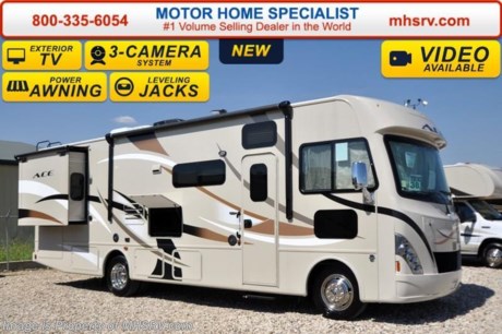 /OR 1/18/16 &lt;a href=&quot;http://www.mhsrv.com/thor-motor-coach/&quot;&gt;&lt;img src=&quot;http://www.mhsrv.com/images/sold-thor.jpg&quot; width=&quot;383&quot; height=&quot;141&quot; border=&quot;0&quot;/&gt;&lt;/a&gt;
&lt;iframe width=&quot;400&quot; height=&quot;300&quot; src=&quot;https://www.youtube.com/embed/scMBAkyf1JU&quot; frameborder=&quot;0&quot; allowfullscreen&gt;&lt;/iframe&gt; The Largest 911 Emergency Inventory Reduction Sale in MHSRV History is Going on NOW! Over 1000 RVs to Choose From at 1 Location!! Offer Ends Feb. 29th, 2016. Sale Price available at MHSRV.com or call 800-335-6054. You&#39;ll be glad you did! ***   *Family Owned &amp; Operated and the #1 Volume Selling Motor Home Dealer in the World as well as the #1 Thor Motor Coach Dealer in the World.
&lt;object width=&quot;400&quot; height=&quot;300&quot;&gt;&lt;param name=&quot;movie&quot; value=&quot;http://www.youtube.com/v/fBpsq4hH-Ws?version=3&amp;amp;hl=en_US&quot;&gt;&lt;/param&gt;&lt;param name=&quot;allowFullScreen&quot; value=&quot;true&quot;&gt;&lt;/param&gt;&lt;param name=&quot;allowscriptaccess&quot; value=&quot;always&quot;&gt;&lt;/param&gt;&lt;embed src=&quot;http://www.youtube.com/v/fBpsq4hH-Ws?version=3&amp;amp;hl=en_US&quot; type=&quot;application/x-shockwave-flash&quot; width=&quot;400&quot; height=&quot;300&quot; allowscriptaccess=&quot;always&quot; allowfullscreen=&quot;true&quot;&gt;&lt;/embed&gt;&lt;/object&gt; MSRP $112,038. New 2016 Thor Motor Coach A.C.E. Model EVO 30.1. The A.C.E. is the class A &amp; C Evolution. It Combines many of the most popular features of a class A motor home and a class C motor home to make something truly unique to the RV industry. This unit measures approximately 30 feet 10 inches in length featuring 2 slide out rooms. Optional equipment includes beautiful HD-Max exterior, bedroom TV, (2) 12V attic fans, upgraded 15.0 BTU A/C and a second auxiliary battery. The A.C.E. also features a Ford Triton V-10 engine, frameless windows, power charging station, drop down overhead bunk, power side mirrors with integrated side view cameras, hydraulic leveling jacks, a mud-room, roof ladder, 4000 Onan Micro-Quiet generator, electric patio awning with integrated LED lights, AM/FM/CD, reclining swivel leatherette captain&#39;s chairs, stainless steel wheel liners, hitch, systems control center, valve stem extenders, refrigerator, microwave, water heater, one-piece windshield with &quot;20/20 vision&quot; front cap that helps eliminate heat and sunlight from getting into the drivers vision, floor level cockpit window for better visibility while turning, a &quot;below floor&quot; furnace and water heater helping keep the noise to an absolute minimum and the exhaust away from the kids and pets, cockpit mirrors, slide-out workstation in the dash and much more.  For additional coach information, brochures, window sticker, videos, photos, A.C.E. reviews &amp; testimonials as well as additional information about Motor Home Specialist and our manufacturers please visit us at MHSRV .com or call 800-335-6054. At Motor Home Specialist we DO NOT charge any prep or orientation fees like you will find at other dealerships. All sale prices include a 200 point inspection, interior &amp; exterior wash &amp; detail of vehicle, a thorough coach orientation with an MHS technician, an RV Starter&#39;s kit, a nights stay in our delivery park featuring landscaped and covered pads with full hook-ups and much more. WHY PAY MORE?... WHY SETTLE FOR LESS?