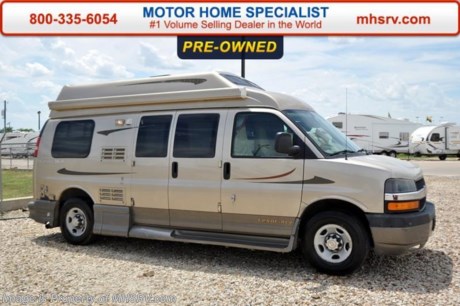 /SOLD - 7/16/15- IL
Used Pleasure Way RV for Sale- 2008 Pleasure Way Lexor RLH is approximately 20 feet in length with 91,504 miles, Chevrolet Vortec 6.0L engine, Chevrolet chassis, power mirrors, cruise control, power windows and locks, 2.8KW Generator with 130 hours, patio awning, water heater, soft touch ceiling, LED TV with DVD, booth converts to sleeper, night shades, microwave, 2 burner range, solid surface counter, sink cover, mini fridge, full body paint, A/C and much more.  For additional information and photos please visit Motor Home Specialist at www.MHSRV .com or call 800-335-6054.