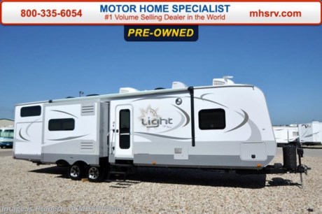 /TX 6-30-15 &lt;a href=&quot;http://www.mhsrv.com/travel-trailers/&quot;&gt;&lt;img src=&quot;http://www.mhsrv.com/images/sold-traveltrailer.jpg&quot; width=&quot;383&quot; height=&quot;141&quot; border=&quot;0&quot;/&gt;&lt;/a&gt;
Used Open Range Travel Trailer RV for Sale- 2014 Open Range Light 308BHS is approximately 33 feet in length with 3 slides, power patio awning, gas/electric water heater, 50 amp service, pass-thru storage, aluminum wheels, LED running lights, black tank rinsing system, exterior shower, roof ladder, exterior speakers, 7 foot ceilings, booth converts to sleeper, night shades, power roof vent, kitchen island, microwave, 3 burner range with oven, sink covers, refrigerator, all in 1 bath, glass door shower, pillow top mattress, 4 bunk beds, exterior kitchen, 2 ducted roof A/C, 2 LCD TVs and much more. For additional information and photos please visit Motor Home Specialist at www.MHSRV .com or call 800-335-6054.