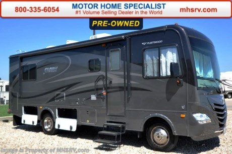 /SOLD 9/28/15 CO
Used Fleetwood RV for Sale- 2014 Fleetwood Storm 28M with slide and 6,476 miles. This RV is approximately 28 feet in length with a Ford V10 engine, power mirrors with heat, curtains, cruise control, CD player, 4KW Onan generator with 146 hours, power patio awning, slide-out room topper, water heater, side swing baggage doors, power steps, 1-piece windshield, exterior shower, 5K lb. hitch, automatic leveling system, 3 camera monitoring system, dual pane windows, 3 burner range with oven, all in 1 bath, 2 LCD TVs, ducted A/C and much more.  For additional information and photos please visit Motor Home Specialist at www.MHSRV .com or call 800-335-6054.
