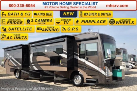 /OK 9/26/16 &lt;a href=&quot;http://www.mhsrv.com/thor-motor-coach/&quot;&gt;&lt;img src=&quot;http://www.mhsrv.com/images/sold-thor.jpg&quot; width=&quot;383&quot; height=&quot;141&quot; border=&quot;0&quot;/&gt;&lt;/a&gt; Receive a $1,000 Gift Card with purchase from Motor Home Specialist Offer Ends September 15th, 2016.    #1 Volume Selling Motor Home Dealer &amp; Thor Motor Coach Dealer in the World. &lt;object width=&quot;400&quot; height=&quot;300&quot;&gt;&lt;param name=&quot;movie&quot; value=&quot;//www.youtube.com/v/Pkz6nTY9Br4?version=3&amp;amp;hl=en_US&quot;&gt;&lt;/param&gt;&lt;param name=&quot;allowFullScreen&quot; value=&quot;true&quot;&gt;&lt;/param&gt;&lt;param name=&quot;allowscriptaccess&quot; value=&quot;always&quot;&gt;&lt;/param&gt;&lt;embed src=&quot;//www.youtube.com/v/Pkz6nTY9Br4?version=3&amp;amp;hl=en_US&quot; type=&quot;application/x-shockwave-flash&quot; width=&quot;400&quot; height=&quot;300&quot; allowscriptaccess=&quot;always&quot; allowfullscreen=&quot;true&quot;&gt;&lt;/embed&gt;&lt;/object&gt; MSRP $421,200.  New 2016 Thor Motor Coach Tuscany with 3 slides including a full wall slide: Model 42GX (Bath &amp; 1/2) - This luxury diesel motor home measures approximately 43 feet 1 inches in length and is highlighted by a fireplace, reclining theater seating, 60&quot; retractable LED TV as well as a 40&quot; inch LED TV Mid-Ship, king bed, diesel fired Aqua Hot, stackable washer/dryer, residential refrigerator, dishwasher drawer, exterior entertainment center, 450 HP Cummins diesel engine, Freightliner tag axle chassis with IFS (Independent Front Suspension), Allison 6-speed automatic transmission, high polished aluminum wheels, (2) stage Jacobs brake, dual fuel fills, full length stainless stone guard, fully automatic (4) point leveling system &amp; much more. For additional coach information, brochures, window sticker, videos, photos, Tuscany reviews &amp; testimonials as well as additional information about Motor Home Specialist and our manufacturers please visit us at MHSRV .com or call 800-335-6054. At Motor Home Specialist we DO NOT charge any prep or orientation fees like you will find at other dealerships. All sale prices include a 200 point inspection, interior &amp; exterior wash &amp; detail of vehicle, a thorough coach orientation with an MHS technician, an RV Starter&#39;s kit, a nights stay in our delivery park featuring landscaped and covered pads with full hook-ups and much more. WHY PAY MORE?... WHY SETTLE FOR LESS?
