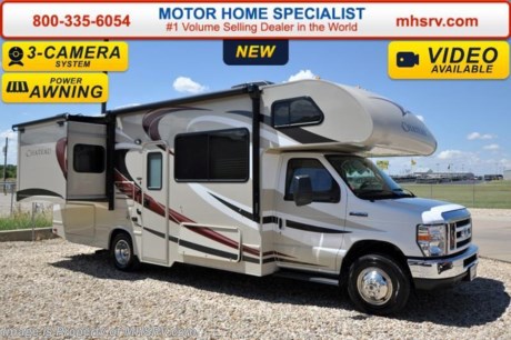 /TX 11-24-15 &lt;a href=&quot;http://www.mhsrv.com/thor-motor-coach/&quot;&gt;&lt;img src=&quot;http://www.mhsrv.com/images/sold-thor.jpg&quot; width=&quot;383&quot; height=&quot;141&quot; border=&quot;0&quot;/&gt;&lt;/a&gt;
Receive a $1,000 VISA Gift Card with purchase from Motor Home Specialist while supplies last. #1 Volume Selling Motor Home Dealer in the World. MSRP $94,875. New 2016 Thor Motor Coach Chateau Class C RV Model 26A with Ford E-450 chassis, Ford Triton V-10 engine &amp; 8,000 lb. trailer hitch. This unit measures approximately 27 feet in length with a slide. Optional equipment includes the all new HD-Max exterior color, bedroom TV, convection microwave, 3 burner range with oven, leatherette sofa, child safety tether, attic fan, upgraded A/C, exterior shower, heated holding tanks, second auxiliary battery, wheel liners, keyless cab entry, valve stem extenders, spare tire, back up monitor, heated &amp; remote exterior mirrors with side cameras, leatherette driver &amp; passenger chairs, cockpit carpet mat and wood dash applique. The Chateau Class C RV has an incredible list of standard features for 2016 as well including power windows and locks, power patio awning with integrated LED lighting, roof ladder, in-dash media center w/DVD/CD/AM/FM &amp; Bluetooth, deluxe exterior mirrors, bunk ladder, refrigerator, oven, microwave, large TV on swivel in cab-over, power vent in bath, skylight above shower, 4000 Onan generator, auto transfer switch, roof A/C, cab A/C, battery disconnect switch, auxiliary battery, gas/electric water heater and much more. For additional information, brochures, and videos please visit Motor Home Specialist at  MHSRV .com or Call 800-335-6054. At Motor Home Specialist we DO NOT charge any prep or orientation fees like you will find at other dealerships. All sale prices include a 200 point inspection, interior and exterior wash &amp; detail of vehicle, a thorough coach orientation with an MHS technician, an RV Starter&#39;s kit, a night stay in our delivery park featuring landscaped and covered pads with full hook-ups and much more. Free airport shuttle available with purchase for out-of-town buyers. Read From THOUSANDS of Testimonials at MHSRV .com and See What They Had to Say About Their Experience at Motor Home Specialist. WHY PAY MORE?...... WHY SETTLE FOR LESS? 
