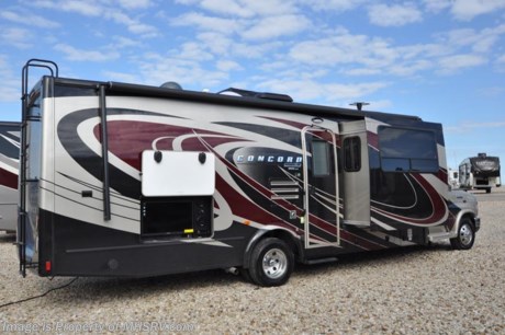 /TX 8-15-16 &lt;a href=&quot;http://www.mhsrv.com/coachmen-rv/&quot;&gt;&lt;img src=&quot;http://www.mhsrv.com/images/sold-coachmen.jpg&quot; width=&quot;383&quot; height=&quot;141&quot; border=&quot;0&quot; /&gt;&lt;/a&gt;    Family Owned &amp; Operated and the #1 Volume Selling Motor Home Dealer in the World as well as the #1 Coachmen Dealer in the World. &lt;object width=&quot;400&quot; height=&quot;300&quot;&gt;&lt;param name=&quot;movie&quot; value=&quot;//www.youtube.com/v/tu63TyI-F-A?hl=en_US&amp;amp;version=3&quot;&gt;&lt;/param&gt;&lt;param name=&quot;allowFullScreen&quot; value=&quot;true&quot;&gt;&lt;/param&gt;&lt;param name=&quot;allowscriptaccess&quot; value=&quot;always&quot;&gt;&lt;/param&gt;&lt;embed src=&quot;//www.youtube.com/v/tu63TyI-F-A?hl=en_US&amp;amp;version=3&quot; type=&quot;application/x-shockwave-flash&quot; width=&quot;400&quot; height=&quot;300&quot; allowscriptaccess=&quot;always&quot; allowfullscreen=&quot;true&quot;&gt;&lt;/embed&gt;&lt;/object&gt; MSRP $132,284. New 2016 Coachmen Concord 300TS Banner Edition W/3 Slide-out rooms. This luxury Class B+ RV measures approximately 31 ft. Optional equipment includes removable carpet set, bedroom power vent, hydraulic leveling jacks, aluminum wheels, driver&#39;s and passenger&#39;s swivel front seats, exterior privacy windshield shade, cockpit table, bedroom TV &amp; DVD, King Tailgater Automatic Satellite System w/Dish Receiver, outside entertainment center, second battery, 3-camera monitoring system, 15,000 BTU roof A/C and heat pump upgrade, heated tanks and upper gate valves and the Banner Package which includes fiberglass running boards and fender skirts, LED interior lighting, LED exterior lighting, 4.0 Onan generator, 32 inch TV and DVD player, Bluetooth radio, power awning, power tower, heated and remote exterior mirrors, power step, slide-out awning and 5,000 lb. hitch. A few standard features include the Ford E-450 super duty chassis, Ride-Rite air assist suspension system, exterior speakers &amp; the Azdel super light composite sidewalls. For additional coach information, brochures, window sticker, videos, photos, Concord reviews &amp; testimonials as well as additional information about Motor Home Specialist and our manufacturers&#39; please visit us at MHSRV .com or call 800-335-6054. At Motor Home Specialist we DO NOT charge any prep or orientation fees like you will find at other dealerships. All sale prices include a 200 point inspection, interior &amp; exterior wash &amp; detail of vehicle, a thorough coach orientation with an MHS technician, an RV Starter&#39;s kit, a nights stay in our delivery park featuring landscaped and covered pads with full hook-ups and much more. Free airport shuttle available with purchase for out-of-town buyers. WHY PAY MORE?... WHY SETTLE FOR LESS?