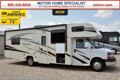 /SOLD 9/28/15 OR
Family Owned &amp; Operated and the #1 Volume Selling Motor Home Dealer in the World as well as the #1 Coachmen Dealer in the World. &lt;object width=&quot;400&quot; height=&quot;300&quot;&gt;&lt;param name=&quot;movie&quot; value=&quot;http://www.youtube.com/v/fBpsq4hH-Ws?version=3&amp;amp;hl=en_US&quot;&gt;&lt;/param&gt;&lt;param name=&quot;allowFullScreen&quot; value=&quot;true&quot;&gt;&lt;/param&gt;&lt;param name=&quot;allowscriptaccess&quot; value=&quot;always&quot;&gt;&lt;/param&gt;&lt;embed src=&quot;http://www.youtube.com/v/fBpsq4hH-Ws?version=3&amp;amp;hl=en_US&quot; type=&quot;application/x-shockwave-flash&quot; width=&quot;400&quot; height=&quot;300&quot; allowscriptaccess=&quot;always&quot; allowfullscreen=&quot;true&quot;&gt;&lt;/embed&gt;&lt;/object&gt;  
MSRP $82,525. New 2016 Coachmen Freelander Model 27QBC. This Class C RV measures approximately 30 feet in length and features a sofa, dinette &amp; plenty of sleeping area. This beautiful class C RV includes Coachmen&#39;s Lead Dog Package featuring tinted windows, 3 burner range with oven, stainless steel wheel inserts, back-up camera, power awning, LED exterior &amp; interior lighting, solar ready, rear ladder, 50 gallon freshwater tank, slide-out awnings (when applicable), 5,000 lb. hitch &amp; wire, glass door shower, Onan generator, 80&quot; long bed, roller bearing drawer glides, Azdel Composite sidewall, Thermo-foil counter-tops and Travel easy roadside assistance.  Additional options include the beautiful Platinum wood color, spare tire, heated tanks, child safety net &amp; ladder, 15,000 BTU A/C with heat pump, exterior entertainment center and a LCD TV/DVD player. The Coachmen Freelander 27QBC also features a Chevrolet 4500 chassis, a 57 gallon fuel tank and much more.  For additional coach information, brochures, window sticker, videos, photos, Freelander reviews, testimonials as well as additional information about Motor Home Specialist and our manufacturers&#39; please visit us at MHSRV .com or call 800-335-6054. At Motor Home Specialist we DO NOT charge any prep or orientation fees like you will find at other dealerships. All sale prices include a 200 point inspection, interior and exterior wash &amp; detail of vehicle, a thorough coach orientation with an MHS technician, an RV Starter&#39;s kit, a night stay in our delivery park featuring landscaped and covered pads with full hook-ups and much more. Free airport shuttle available with purchase for out-of-town buyers. WHY PAY MORE?... WHY SETTLE FOR LESS?  