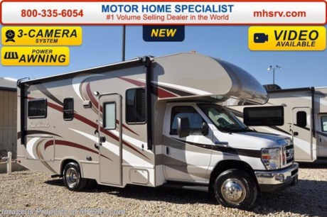 /TX 6/28/16 &lt;a href=&quot;http://www.mhsrv.com/thor-motor-coach/&quot;&gt;&lt;img src=&quot;http://www.mhsrv.com/images/sold-thor.jpg&quot; width=&quot;383&quot; height=&quot;141&quot; border=&quot;0&quot; /&gt;&lt;/a&gt;   *#1 Volume Selling Motor Home Dealer in the World. MSRP $86,953. New 2016 Thor Motor Coach Four Winds Class C RV Model 23U with Ford E-450 chassis, Ford Triton V-10 engine &amp; 8,000 lb. trailer hitch. This unit measures approximately 24 feet 10 inches in length. Optional equipment includes the all new HD-Max exterior color, convection microwave, child safety tether, upgraded A/C, exterior shower, heated holding tanks, second auxiliary battery, wheel liners, keyless cab entry, valve stem extenders, spare tire, back up monitor, heated &amp; remote exterior mirrors with side cameras, leatherette driver &amp; passenger chairs, cockpit carpet mat and wood dash applique. The Four Winds Class C RV has an incredible list of standard features for 2016 as well including Mega exterior storage, power windows and locks, power patio awning with integrated LED lighting, roof ladder, in-dash media center w/DVD/CD/AM/FM &amp; Bluetooth, deluxe exterior mirrors, bunk ladder, refrigerator, icrowave, flip-up counter-top extension, large TV on swivel in cab-over, power vent in bath, skylight above shower, 4000 Onan generator, auto transfer switch, roof A/C, cab A/C, battery disconnect switch, auxiliary battery, gas/electric water heater and much more. For additional information, brochures, and videos please visit Motor Home Specialist at  MHSRV .com or Call 800-335-6054. At Motor Home Specialist we DO NOT charge any prep or orientation fees like you will find at other dealerships. All sale prices include a 200 point inspection, interior and exterior wash &amp; detail of vehicle, a thorough coach orientation with an MHS technician, an RV Starter&#39;s kit, a night stay in our delivery park featuring landscaped and covered pads with full hook-ups and much more. Free airport shuttle available with purchase for out-of-town buyers. Read From THOUSANDS of Testimonials at MHSRV .com and See What They Had to Say About Their Experience at Motor Home Specialist. WHY PAY MORE?...... WHY SETTLE FOR LESS? 