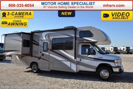 /TX 3/21/16 &lt;a href=&quot;http://www.mhsrv.com/thor-motor-coach/&quot;&gt;&lt;img src=&quot;http://www.mhsrv.com/images/sold-thor.jpg&quot; width=&quot;383&quot; height=&quot;141&quot; border=&quot;0&quot;/&gt;&lt;/a&gt;
#1 Volume Selling Motor Home Dealer in the World. MSRP $94,071. New 2016 Thor Motor Coach Four Winds Class C RV Model 26A with Ford E-450 chassis, Ford Triton V-10 engine &amp; 8,000 lb. trailer hitch. This unit measures approximately 27 feet in length with a slide. Optional equipment includes the all new HD-Max exterior color, bedroom TV, leatherette sofa, convection microwave, child safety tether, upgraded A/C, exterior shower, heated holding tanks, second auxiliary battery, wheel liners, keyless cab entry, valve stem extenders, spare tire, back up monitor, heated &amp; remote exterior mirrors with side cameras, leatherette driver &amp; passenger chairs, cockpit carpet mat and wood dash applique. The Four Winds Class C RV has an incredible list of standard features for 2016 as well including power windows and locks, power patio awning with integrated LED lighting, roof ladder, in-dash media center w/DVD/CD/AM/FM &amp; Bluetooth, deluxe exterior mirrors, bunk ladder, refrigerator, oven, microwave, large TV on swivel in cab-over, power vent in bath, skylight above shower, 4000 Onan generator, auto transfer switch, roof A/C, cab A/C, battery disconnect switch, auxiliary battery, gas/electric water heater and much more. For additional information, brochures, and videos please visit Motor Home Specialist at  MHSRV .com or Call 800-335-6054. At Motor Home Specialist we DO NOT charge any prep or orientation fees like you will find at other dealerships. All sale prices include a 200 point inspection, interior and exterior wash &amp; detail of vehicle, a thorough coach orientation with an MHS technician, an RV Starter&#39;s kit, a night stay in our delivery park featuring landscaped and covered pads with full hook-ups and much more. Free airport shuttle available with purchase for out-of-town buyers. Read From THOUSANDS of Testimonials at MHSRV .com and See What They Had to Say About Their Experience at Motor Home Specialist. WHY PAY MORE?...... WHY SETTLE FOR LESS? 