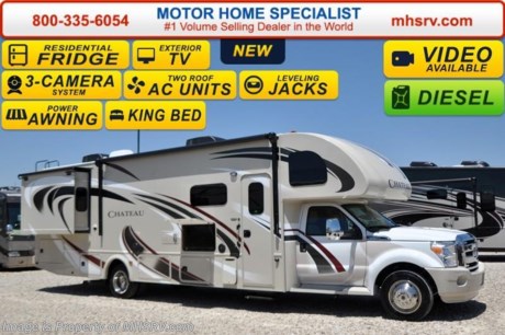 /LA &lt;a href=&quot;http://www.mhsrv.com/thor-motor-coach/&quot;&gt;&lt;img src=&quot;http://www.mhsrv.com/images/sold-thor.jpg&quot; width=&quot;383&quot; height=&quot;141&quot; border=&quot;0&quot;/&gt;&lt;/a&gt;
Family Owned &amp; Operated and the #1 Volume Selling Motor Home Dealer in the World as well as the #1 Thor Motor Coach Dealer in the World. MSRP $161,161. New 2016 Thor Motor Coach 35SK Super C model motor home with 2 slides. This unit is approximately 36 feet 2 inches in length and is powered by a powerful 300 HP Powerstroke 6.7L diesel engine with 660 lb. ft. of torque. It rides on a Ford F-550 chassis with a 6-speed automatic transmission and boast a 10,000 lb. hitch, rear pass-thru MEGA-Storage, extreme duty 4 wheel ABS disc brakes and an electronic brake controller integrated into the dash. Options include the beautiful HD-Max exterior, power attic fan, dual child safety tethers and an upgraded 6.0 Onan diesel generator. The 2016 Chateau Super C also features an exterior entertainment center, dual roof air conditioners, power patio awning, one-touch automatic leveling system, residential refrigerator, 30 inch over-the-range microwave, solid surface counter-top, touch screen AM/FM/CD/MP3 player, back-up monitor with side view cameras, remote heated exterior mirrors, power windows and locks, leatherette driver &amp; passenger captain&#39;s chairs, fiberglass running boards, soft touch ceilings, heavy duty ball bearing drawer guides, bedroom LCD TV, large LCD TV in the living area, inverter and heated holding tanks. For additional coach information, brochures, window sticker, videos, photos, Chateau reviews, testimonials as well as additional information about Motor Home Specialist and our manufacturers&#39; please visit us at MHSRV .com or call 800-335-6054. At Motor Home Specialist we DO NOT charge any prep or orientation fees like you will find at other dealerships. All sale prices include a 200 point inspection, interior and exterior wash &amp; detail of vehicle, a thorough coach orientation with an MHS technician, an RV Starter&#39;s kit, a night stay in our delivery park featuring landscaped and covered pads with full hook-ups and much more. Free airport shuttle available with purchase for out-of-town buyers. WHY PAY MORE?... WHY SETTLE FOR LESS?  &lt;object width=&quot;400&quot; height=&quot;300&quot;&gt;&lt;param name=&quot;movie&quot; value=&quot;//www.youtube.com/v/VZXdH99Xe00?hl=en_US&amp;amp;version=3&quot;&gt;&lt;/param&gt;&lt;param name=&quot;allowFullScreen&quot; value=&quot;true&quot;&gt;&lt;/param&gt;&lt;param name=&quot;allowscriptaccess&quot; value=&quot;always&quot;&gt;&lt;/param&gt;&lt;embed src=&quot;//www.youtube.com/v/VZXdH99Xe00?hl=en_US&amp;amp;version=3&quot; type=&quot;application/x-shockwave-flash&quot; width=&quot;400&quot; height=&quot;300&quot; allowscriptaccess=&quot;always&quot; allowfullscreen=&quot;true&quot;&gt;&lt;/embed&gt;&lt;/object&gt; 
