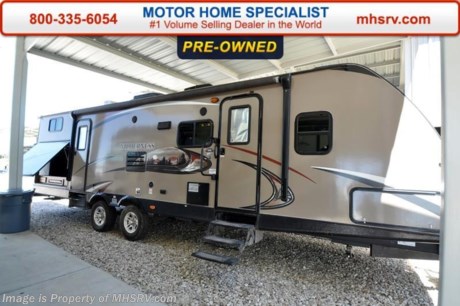 /TX 9-1-15 &lt;a href=&quot;http://www.mhsrv.com/travel-trailers/&quot;&gt;&lt;img src=&quot;http://www.mhsrv.com/images/sold-traveltrailer.jpg&quot; width=&quot;383&quot; height=&quot;141&quot; border=&quot;0&quot;/&gt;&lt;/a&gt;
Used Heartland RV for Sale- 2013 Heartland Wilderness 3150DS is approximately 31 feet 3 inches in length with 2 slides, power patio awning, gas/electric water heater, pass-thru storage, aluminum wheels, black tank rinsing system, exterior shower, exterior speakers, sofa with sleeper, booth converts to sleeper, night shades, power roof vent, microwave, 3 burner range with oven, sink covers, all in 1 bath, bunk beds, ducted A/C, exterior kitchen, 2 LCD TVs and much more. For additional information and photos please visit Motor Home Specialist at www.MHSRV .com or call 800-335-6054.