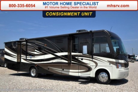 /TX 11-5-15 &lt;a href=&quot;http://www.mhsrv.com/thor-motor-coach/&quot;&gt;&lt;img src=&quot;http://www.mhsrv.com/images/sold-thor.jpg&quot; width=&quot;383&quot; height=&quot;141&quot; border=&quot;0&quot;/&gt;&lt;/a&gt;
**Consignment** Used Thor Motor Coach RV for Sale- 2013 Thor Motor Coach Challenger 37DT with 3 slides and 22,300 miles. This RV is approximately 37 feet 3 inches in length with a Ford V10 engine, Ford chassis, power mirrors with heat, GPS, 5.5KW Onan generator with 383 hours, power patio awning, gas/electric water heater, 50 amp service, pass-thru storage with side swing baggage doors, aluminum wheels, exterior shower, 5K lb. hitch, auto leveling system, 3 camera monitoring system, exterior entertainment center, leather sofa, booth converts to sleeper, dual pane windows, day/night shades, convection microwave, 3 burner range oven, solid surface counter, washer/dryer combo, safe, 2 ducted A/Cs, 3 LCD TVs and much more. For additional information and photos please visit Motor Home Specialist at www.MHSRV .com or call 800-335-6054.