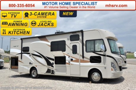 /SOLD 9/28/15 TX
Family Owned &amp; Operated and the #1 Volume Selling Motor Home Dealer in the World as well as the #1 Thor Motor Coach Dealer in the World. &lt;object width=&quot;400&quot; height=&quot;300&quot;&gt;&lt;param name=&quot;movie&quot; value=&quot;http://www.youtube.com/v/fBpsq4hH-Ws?version=3&amp;amp;hl=en_US&quot;&gt;&lt;/param&gt;&lt;param name=&quot;allowFullScreen&quot; value=&quot;true&quot;&gt;&lt;/param&gt;&lt;param name=&quot;allowscriptaccess&quot; value=&quot;always&quot;&gt;&lt;/param&gt;&lt;embed src=&quot;http://www.youtube.com/v/fBpsq4hH-Ws?version=3&amp;amp;hl=en_US&quot; type=&quot;application/x-shockwave-flash&quot; width=&quot;400&quot; height=&quot;300&quot; allowscriptaccess=&quot;always&quot; allowfullscreen=&quot;true&quot;&gt;&lt;/embed&gt;&lt;/object&gt; 
MSRP $112,983. New 2016 Thor Motor Coach A.C.E. Model EVO 29.4. The A.C.E. is the class A &amp; C Evolution. It Combines many of the most popular features of a class A motor home and a class C motor home to make something truly unique to the RV industry. This unit measures approximately 29 feet 8 inches in length featuring a 2 driver&#39;s side slides, king bed and an exterior kitchen. Optional equipment includes beautiful HD-Max exterior, bedroom TV/DVD combo, (2) 12V attic fans, upgraded 15.0 BTU A/C, exterior TV and a second auxiliary battery. The A.C.E. also features a Ford Triton V-10 engine, frameless windows, power charging station, drop down overhead bunk, power side mirrors with integrated side view cameras, hydraulic leveling jacks, a mud-room, roof ladder, 4000 Onan Micro-Quiet generator, electric patio awning with integrated LED lights, AM/FM/CD, reclining swivel leatherette captain&#39;s chairs, stainless steel wheel liners, hitch, systems control center, valve stem extenders, refrigerator, microwave, water heater, one-piece windshield with &quot;20/20 vision&quot; front cap that helps eliminate heat and sunlight from getting into the drivers vision, floor level cockpit window for better visibility while turning, a &quot;below floor&quot; furnace and water heater helping keep the noise to an absolute minimum and the exhaust away from the kids and pets, cockpit mirrors, slide-out workstation in the dash and much more.  For additional coach information, brochures, window sticker, videos, photos, A.C.E. reviews &amp; testimonials as well as additional information about Motor Home Specialist and our manufacturers please visit us at MHSRV .com or call 800-335-6054. At Motor Home Specialist we DO NOT charge any prep or orientation fees like you will find at other dealerships. All sale prices include a 200 point inspection, interior &amp; exterior wash &amp; detail of vehicle, a thorough coach orientation with an MHS technician, an RV Starter&#39;s kit, a nights stay in our delivery park featuring landscaped and covered pads with full hook-ups and much more. WHY PAY MORE?... WHY SETTLE FOR LESS?