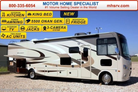 /TX 5-9-16 &lt;a href=&quot;http://www.mhsrv.com/thor-motor-coach/&quot;&gt;&lt;img src=&quot;http://www.mhsrv.com/images/sold-thor.jpg&quot; width=&quot;383&quot; height=&quot;141&quot; border=&quot;0&quot;/&gt;&lt;/a&gt;
Family Owned &amp; Operated and the #1 Volume Selling Motor Home Dealer in the World as well as the #1 Thor Motor Coach Dealer in the World.  &lt;object width=&quot;400&quot; height=&quot;300&quot;&gt;&lt;param name=&quot;movie&quot; value=&quot;//www.youtube.com/v/VZXdH99Xe00?hl=en_US&amp;amp;version=3&quot;&gt;&lt;/param&gt;&lt;param name=&quot;allowFullScreen&quot; value=&quot;true&quot;&gt;&lt;/param&gt;&lt;param name=&quot;allowscriptaccess&quot; value=&quot;always&quot;&gt;&lt;/param&gt;&lt;embed src=&quot;//www.youtube.com/v/VZXdH99Xe00?hl=en_US&amp;amp;version=3&quot; type=&quot;application/x-shockwave-flash&quot; width=&quot;400&quot; height=&quot;300&quot; allowscriptaccess=&quot;always&quot; allowfullscreen=&quot;true&quot;&gt;&lt;/embed&gt;&lt;/object&gt; 
MSRP $139,532. New 2016 Thor Motor Coach Hurricane: 34F Model. The 2016 Hurricanes include a new basement structure with heated and enclosed underbelly &amp; larger exterior storage boxes, black tank flush, upgraded mattress in overhead bunk, new LED ceiling lighting, updated dinette styling and residential linoleum. This Class A RV measures approximately 35 feet 10 inches in length &amp; features a full wall slide, large sofa with sleeper, king size bed and a power drop-down Hide-Away overhead bunk. Optional equipment includes the beautiful partial paint HD-Max high gloss exterior, power driver&#39;s seat, bedroom TV, 12V attic Fan and an exterior entertainment center with 32&quot; TV. The all new Thor Motor Coach Hurricane RV also features a Ford chassis with Triton V-10 Ford engine, automatic hydraulic leveling jacks, large LED TV, tinted one piece windshield, frameless windows, power patio awning with LED lighting, night shades, kitchen backsplash, refrigerator, microwave and much more. For additional coach information, brochures, window sticker, videos, photos, Hurricane reviews, testimonials as well as additional information about Motor Home Specialist and our manufacturers&#39; please visit us at MHSRV .com or call 800-335-6054. At Motor Home Specialist we DO NOT charge any prep or orientation fees like you will find at other dealerships. All sale prices include a 200 point inspection, interior and exterior wash &amp; detail of vehicle, a thorough coach orientation with an MHS technician, an RV Starter&#39;s kit, a night stay in our delivery park featuring landscaped and covered pads with full hook-ups and much more. Free airport shuttle available with purchase for out-of-town buyers. WHY PAY MORE?... WHY SETTLE FOR LESS? 