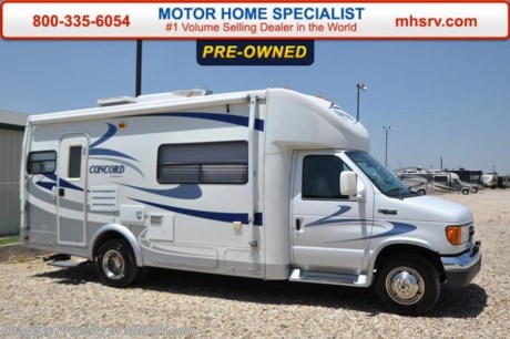 /WA 9-1-15 &lt;a href=&quot;http://www.mhsrv.com/coachmen-rv/&quot;&gt;&lt;img src=&quot;http://www.mhsrv.com/images/sold-coachmen.jpg&quot; width=&quot;383&quot; height=&quot;141&quot; border=&quot;0&quot;/&gt;&lt;/a&gt;
Used Coachmen RV for Sale- 2005 Coachmen Concord 235SI with slide and only 17,612 miles. This RV is approximately 24 feet 4 inches in length with a Ford 450 chassis, power mirrors with heat, power windows and locks, 4KW Onan generator with 164 hours, patio awning, slide-out room toppers, gas/electric water heater, power steps, wheel simulators, 3.5K lb. hitch, back up camera, booth converts to sleeper, sofa with sleeper, convection microwave, 3 burner range, solid surface counter, all in 1 bath, glass door shower, ducted A/C, LCD TV and much more. For additional information and photos please visit Motor Home Specialist at www.MHSRV .com or call 800-335-6054.