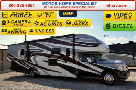 /TX 10-15-15 &lt;a href=&quot;http://www.mhsrv.com/thor-motor-coach/&quot;&gt;&lt;img src=&quot;http://www.mhsrv.com/images/sold-thor.jpg&quot; width=&quot;383&quot; height=&quot;141&quot; border=&quot;0&quot;/&gt;&lt;/a&gt;
*Family Owned &amp; Operated and the #1 Volume Selling Motor Home Dealer in the World as well as the #1 Thor Motor Coach Dealer in the World. MSRP $175,906. New 2016 Thor Motor Coach 35SK Super C model motor home with 2 slides. This unit is approximately 36 feet 2 inches in length and is powered by a powerful 300 HP Powerstroke 6.7L diesel engine with 660 lb. ft. of torque. It rides on a Ford F-550 XLT chassis with a 6-speed automatic transmission and boast a 10,000 lb. hitch, rear pass-thru MEGA-Storage, extreme duty 4 wheel ABS disc brakes and an electronic brake controller integrated into the dash. Options include the beautiful full body paint exterior, power attic fan, cabover entertainment center and dual child safety tethers. The 2016 Chateau Super C also features an exterior entertainment center, dual roof air conditioners, power patio awning, one-touch automatic leveling system, residential refrigerator, 30 inch over-the-range microwave, solid surface counter-top, touch screen AM/FM/CD/MP3 player, back-up monitor with side view cameras, remote heated exterior mirrors, power windows and locks, fiberglass running boards, soft touch ceilings, heavy duty ball bearing drawer guides, bedroom LCD TV, large LCD TV in the living area, inverter and heated holding tanks. For additional coach information, brochures, window sticker, videos, photos, Chateau reviews, testimonials as well as additional information about Motor Home Specialist and our manufacturers&#39; please visit us at MHSRV .com or call 800-335-6054. At Motor Home Specialist we DO NOT charge any prep or orientation fees like you will find at other dealerships. All sale prices include a 200 point inspection, interior and exterior wash &amp; detail of vehicle, a thorough coach orientation with an MHS technician, an RV Starter&#39;s kit, a night stay in our delivery park featuring landscaped and covered pads with full hook-ups and much more. Free airport shuttle available with purchase for out-of-town buyers. WHY PAY MORE?... WHY SETTLE FOR LESS?  &lt;object width=&quot;400&quot; height=&quot;300&quot;&gt;&lt;param name=&quot;movie&quot; value=&quot;//www.youtube.com/v/VZXdH99Xe00?hl=en_US&amp;amp;version=3&quot;&gt;&lt;/param&gt;&lt;param name=&quot;allowFullScreen&quot; value=&quot;true&quot;&gt;&lt;/param&gt;&lt;param name=&quot;allowscriptaccess&quot; value=&quot;always&quot;&gt;&lt;/param&gt;&lt;embed src=&quot;//www.youtube.com/v/VZXdH99Xe00?hl=en_US&amp;amp;version=3&quot; type=&quot;application/x-shockwave-flash&quot; width=&quot;400&quot; height=&quot;300&quot; allowscriptaccess=&quot;always&quot; allowfullscreen=&quot;true&quot;&gt;&lt;/embed&gt;&lt;/object&gt; 