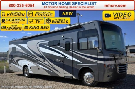 /TX 11-24-15 &lt;a href=&quot;http://www.mhsrv.com/thor-motor-coach/&quot;&gt;&lt;img src=&quot;http://www.mhsrv.com/images/sold-thor.jpg&quot; width=&quot;383&quot; height=&quot;141&quot; border=&quot;0&quot;/&gt;&lt;/a&gt;
Receive a $2,000 VISA Gift Card with purchase from Motor Home Specialist while supplies last.  *Family Owned &amp; Operated and the #1 Volume Selling Motor Home Dealer in the World as well as the #1 Thor Motor Coach Dealer in the World.  &lt;object width=&quot;400&quot; height=&quot;300&quot;&gt;&lt;param name=&quot;movie&quot; value=&quot;http://www.youtube.com/v/fBpsq4hH-Ws?version=3&amp;amp;hl=en_US&quot;&gt;&lt;/param&gt;&lt;param name=&quot;allowFullScreen&quot; value=&quot;true&quot;&gt;&lt;/param&gt;&lt;param name=&quot;allowscriptaccess&quot; value=&quot;always&quot;&gt;&lt;/param&gt;&lt;embed src=&quot;http://www.youtube.com/v/fBpsq4hH-Ws?version=3&amp;amp;hl=en_US&quot; type=&quot;application/x-shockwave-flash&quot; width=&quot;400&quot; height=&quot;300&quot; allowscriptaccess=&quot;always&quot; allowfullscreen=&quot;true&quot;&gt;&lt;/embed&gt;&lt;/object&gt; 
MSRP $160,351. The New 2016 Thor Motor Coach Miramar 33.5 Model. This luxury class A gas motor home measures approximately 34 feet 7 inches in length. Options include the beautiful full body paint exterior and frameless dual pane windows.  The 2016 Thor Motor Coach Miramar also features one of the most impressive lists of standard equipment in the RV industry including a Ford Triton V-10 engine, 5-speed automatic transmission, Ford 22 Series chassis with 22.5 Michelin tires and high polished aluminum wheels, automatic leveling system with touch pad controls, an exterior entertainment center with TV, theater seating, a king size bed, power driver&#39;s seat, power patio awning with LED lights, frameless windows, slide-out room awning toppers, heated/remote exterior mirrors with integrated side view cameras, side hinged baggage doors, halogen headlamps with LED accent lights, heated and enclosed holding tanks, residential refrigerator, LCD TVs, DVD, 5500 Onan generator, gas/electric water heater and the RAPID CAMP remote system. Rapid Camp allows you to operate your slide-out room, generator, leveling jacks when applicable, power awning, selective lighting and more all from a touchscreen remote control. For additional coach information, brochures, window sticker, videos, photos, Miramar reviews, testimonials as well as additional information about Motor Home Specialist and our manufacturers&#39; please visit us at MHSRV .com or call 800-335-6054. At Motor Home Specialist we DO NOT charge any prep or orientation fees like you will find at other dealerships. All sale prices include a 200 point inspection, interior and exterior wash &amp; detail of vehicle, a thorough coach orientation with an MHS technician, an RV Starter&#39;s kit, a night stay in our delivery park featuring landscaped and covered pads with full hook-ups and much more. Free airport shuttle available with purchase for out-of-town buyers. WHY PAY MORE?... WHY SETTLE FOR LESS? 
&lt;object width=&quot;400&quot; height=&quot;300&quot;&gt;&lt;param name=&quot;movie&quot; value=&quot;//www.youtube.com/v/wsGkgVdi1T8?version=3&amp;amp;hl=en_US&quot;&gt;&lt;/param&gt;&lt;param name=&quot;allowFullScreen&quot; value=&quot;true&quot;&gt;&lt;/param&gt;&lt;param name=&quot;allowscriptaccess&quot; value=&quot;always&quot;&gt;&lt;/param&gt;&lt;embed src=&quot;//www.youtube.com/v/wsGkgVdi1T8?version=3&amp;amp;hl=en_US&quot; type=&quot;application/x-shockwave-flash&quot; width=&quot;400&quot; height=&quot;300&quot; allowscriptaccess=&quot;always&quot; allowfullscreen=&quot;true&quot;&gt;&lt;/embed&gt;&lt;/object&gt;
