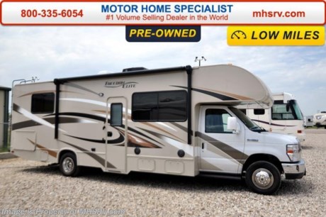 /TX 9-1-15 &lt;a href=&quot;http://www.mhsrv.com/thor-motor-coach/&quot;&gt;&lt;img src=&quot;http://www.mhsrv.com/images/sold-thor.jpg&quot; width=&quot;383&quot; height=&quot;141&quot; border=&quot;0&quot;/&gt;&lt;/a&gt;
Used Thor  RV for Sale- 2016 Thor Freedom Elite 28H with slide and 2,565 miles. This RV is approximately 29 feet 9 inches in length with a Ford 6.8L engine, Ford 450 chassis, power windows and locks, 4KW Onan generator with 36 hours, power patio awning, slide-out room toppers, gas/electric water heater, pass-thru storage, tank heater, 8K lb. hitch, back up camera, exterior speakers, booth converts to sleeper, night shades, 3 burner range with oven, all in 1 bath, cab over bunk, ducted A/Cs, 2 flat panel TVs and much more. For additional information and photos please visit Motor Home Specialist at www.MHSRV .com or call 800-335-6054.