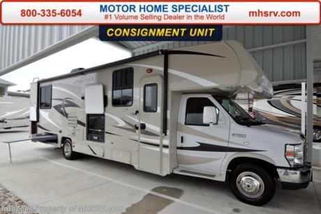 /NE 02/15/16 &lt;a href=&quot;http://www.mhsrv.com/coachmen-rv/&quot;&gt;&lt;img src=&quot;http://www.mhsrv.com/images/sold-coachmen.jpg&quot; width=&quot;383&quot; height=&quot;141&quot; border=&quot;0&quot;/&gt;&lt;/a&gt;
**Consignment** Pre-Owned 2015 Coachmen Leprechaun Model 319DSF measures approximately 32 feet 11 inches in length with high gloss caramel colored fiberglass sidewalls, carmel fiberglass running boards &amp; fender skirts, tinted windows, fiberglass countertops, rear ladder, upgraded sofa, child safety net and ladder, back up camera &amp; monitor, power awning, 50 gallon fresh water, 5,000 lb. hitch &amp; wire, slide-out awnings, glass shower door, Onan generator, 80&quot; long bed, night shades, roller bearing drawer glides, Azdel Composite sidewalls, 39 inch LCD TV on power lift, exterior entertainment center, bedroom TV, air assist suspension, molded front cap, spare tire, swivel driver &amp; passenger seats, electric fireplace, exterior camp kitchen and 15.0BTU A/C with heat pump. For additional coach information, brochure, window sticker, videos, photos, Leprechaun customer reviews &amp; testimonials please visit Motor Home Specialist at MHSRV .com or call 800-335-6054. 