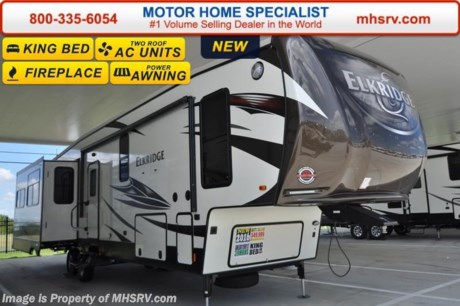 /SOLD 9/28/15 TX
Family Owned &amp; Operated. Largest Selection, Lowest Prices &amp; the Premier Service &amp; Walk-Through Process that can only be found at the #1 Volume Selling Motor Home Dealer in the World! From $10K to $2 Million... We gotcha&#39; Covered! &lt;object width=&quot;400&quot; height=&quot;300&quot;&gt;&lt;param name=&quot;movie&quot; value=&quot;//www.youtube.com/v/op5S5EdxcQM?version=3&amp;amp;hl=en_US&quot;&gt;&lt;/param&gt;&lt;param name=&quot;allowFullScreen&quot; value=&quot;true&quot;&gt;&lt;/param&gt;&lt;param name=&quot;allowscriptaccess&quot; value=&quot;always&quot;&gt;&lt;/param&gt;&lt;embed src=&quot;//www.youtube.com/v/op5S5EdxcQM?version=3&amp;amp;hl=en_US&quot; type=&quot;application/x-shockwave-flash&quot; width=&quot;400&quot; height=&quot;300&quot; allowscriptaccess=&quot;always&quot; allowfullscreen=&quot;true&quot;&gt;&lt;/embed&gt;&lt;/object&gt; 
&lt;object width=&quot;400&quot; height=&quot;300&quot;&gt;&lt;param name=&quot;movie&quot; value=&quot;http://www.youtube.com/v/fBpsq4hH-Ws?version=3&amp;amp;hl=en_US&quot;&gt;&lt;/param&gt;&lt;param name=&quot;allowFullScreen&quot; value=&quot;true&quot;&gt;&lt;/param&gt;&lt;param name=&quot;allowscriptaccess&quot; value=&quot;always&quot;&gt;&lt;/param&gt;&lt;embed src=&quot;http://www.youtube.com/v/fBpsq4hH-Ws?version=3&amp;amp;hl=en_US&quot; type=&quot;application/x-shockwave-flash&quot; width=&quot;400&quot; height=&quot;300&quot; allowscriptaccess=&quot;always&quot; allowfullscreen=&quot;true&quot;&gt;&lt;/embed&gt;&lt;/object&gt;   ElkRidge luxury 5th wheels offer the ultimate in leisure living. MSRP $69,159. The All New 2016 Heartland Elkridge 39MBHS fifth wheel RV approximately 41 feet 11 inches in length featuring a king sized bed and a large living area. Options include pearl high gloss exterior fiberglass, upgraded graphics, painted metal, 72&quot; Hide-A-Bed sofa IPO rear bunk, 4 door refrigerator, theater seats IPO recliners, electric fireplace and a second ducted A/C. This beautiful fifth wheel also includes the Elkridge Summit Package option which includes glazed woodbridge cabinetry with hidden hinges, solid surface kitchen countertop, LED interior lighting, 15.0 K BTU A/C, 88 degree turning radius front cap, dexter axles with EZ Flez suspension &amp; NevR adjust brakes, aluminum 16&quot; rims, universal docking center, black tank flush, rear ladder, twin 30# LP bottles, large entry assist grab handle, porch light, electric awning with LED light, Black rimmed tinted safety glass windows, spare tire &amp; carrier, hitch light, power front &amp; electric rear jacks, extended hitch pin, slam compartment doors, washer/dryer prep, ceiling fan, full extension drawer glides, microwave oven, night shades, porcelain commode, large deep pantries, glass shower door, oversize front walk in closet, pillowtop mattress and more. For additional coach information, brochures, window sticker, videos, photos, Elkridge reviews, testimonials as well as additional information about Motor Home Specialist and our manufacturers&#39; please visit us at MHSRV .com or call 800-335-6054. At Motor Home Specialist we DO NOT charge any prep or orientation fees like you will find at other dealerships. All sale prices include a 200 point inspection, interior and exterior wash &amp; detail of vehicle, a thorough coach orientation with an MHS technician, an RV Starter&#39;s kit, a night stay in our delivery park featuring landscaped and covered pads with full hook-ups and much more. Free airport shuttle available with purchase for out-of-town buyers. WHY PAY MORE?... WHY SETTLE FOR LESS? 