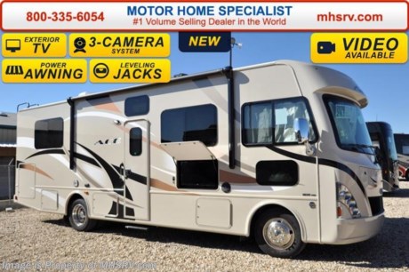 /WA 3/21/16 &lt;a href=&quot;http://www.mhsrv.com/thor-motor-coach/&quot;&gt;&lt;img src=&quot;http://www.mhsrv.com/images/sold-thor.jpg&quot; width=&quot;383&quot; height=&quot;141&quot; border=&quot;0&quot;/&gt;&lt;/a&gt;
Family Owned &amp; Operated and the #1 Volume Selling Motor Home Dealer in the World as well as the #1 Thor Motor Coach Dealer in the World.
 &lt;object width=&quot;400&quot; height=&quot;300&quot;&gt;&lt;param name=&quot;movie&quot; value=&quot;http://www.youtube.com/v/fBpsq4hH-Ws?version=3&amp;amp;hl=en_US&quot;&gt;&lt;/param&gt;&lt;param name=&quot;allowFullScreen&quot; value=&quot;true&quot;&gt;&lt;/param&gt;&lt;param name=&quot;allowscriptaccess&quot; value=&quot;always&quot;&gt;&lt;/param&gt;&lt;embed src=&quot;http://www.youtube.com/v/fBpsq4hH-Ws?version=3&amp;amp;hl=en_US&quot; type=&quot;application/x-shockwave-flash&quot; width=&quot;400&quot; height=&quot;300&quot; allowscriptaccess=&quot;always&quot; allowfullscreen=&quot;true&quot;&gt;&lt;/embed&gt;&lt;/object&gt; MSRP $113,283. New 2016 Thor Motor Coach A.C.E. Model EVO 29.2. The A.C.E. is the class A &amp; C Evolution. It Combines many of the most popular features of a class A motor home and a class C motor home to make something truly unique to the RV industry. This unit measures approximately 29 feet 8 inches in length featuring a driver&#39;s side slide. Optional equipment includes beautiful HD-Max exterior, bedroom TV/DVD combo, (2) 12V attic fans, upgraded 15.0 BTU A/C, exterior TV and a second auxiliary battery. The A.C.E. also features a Ford Triton V-10 engine, frameless windows, power charging station, drop down overhead bunk, power side mirrors with integrated side view cameras, hydraulic leveling jacks, a mud-room, roof ladder, 4000 Onan Micro-Quiet generator, electric patio awning with integrated LED lights, AM/FM/CD, reclining swivel leatherette captain&#39;s chairs, stainless steel wheel liners, hitch, systems control center, valve stem extenders, refrigerator, microwave, water heater, one-piece windshield with &quot;20/20 vision&quot; front cap that helps eliminate heat and sunlight from getting into the drivers vision, floor level cockpit window for better visibility while turning, a &quot;below floor&quot; furnace and water heater helping keep the noise to an absolute minimum and the exhaust away from the kids and pets, cockpit mirrors, slide-out workstation in the dash and much more.  For additional coach information, brochures, window sticker, videos, photos, A.C.E. reviews &amp; testimonials as well as additional information about Motor Home Specialist and our manufacturers please visit us at MHSRV .com or call 800-335-6054. At Motor Home Specialist we DO NOT charge any prep or orientation fees like you will find at other dealerships. All sale prices include a 200 point inspection, interior &amp; exterior wash &amp; detail of vehicle, a thorough coach orientation with an MHS technician, an RV Starter&#39;s kit, a nights stay in our delivery park featuring landscaped and covered pads with full hook-ups and much more. WHY PAY MORE?... WHY SETTLE FOR LESS?